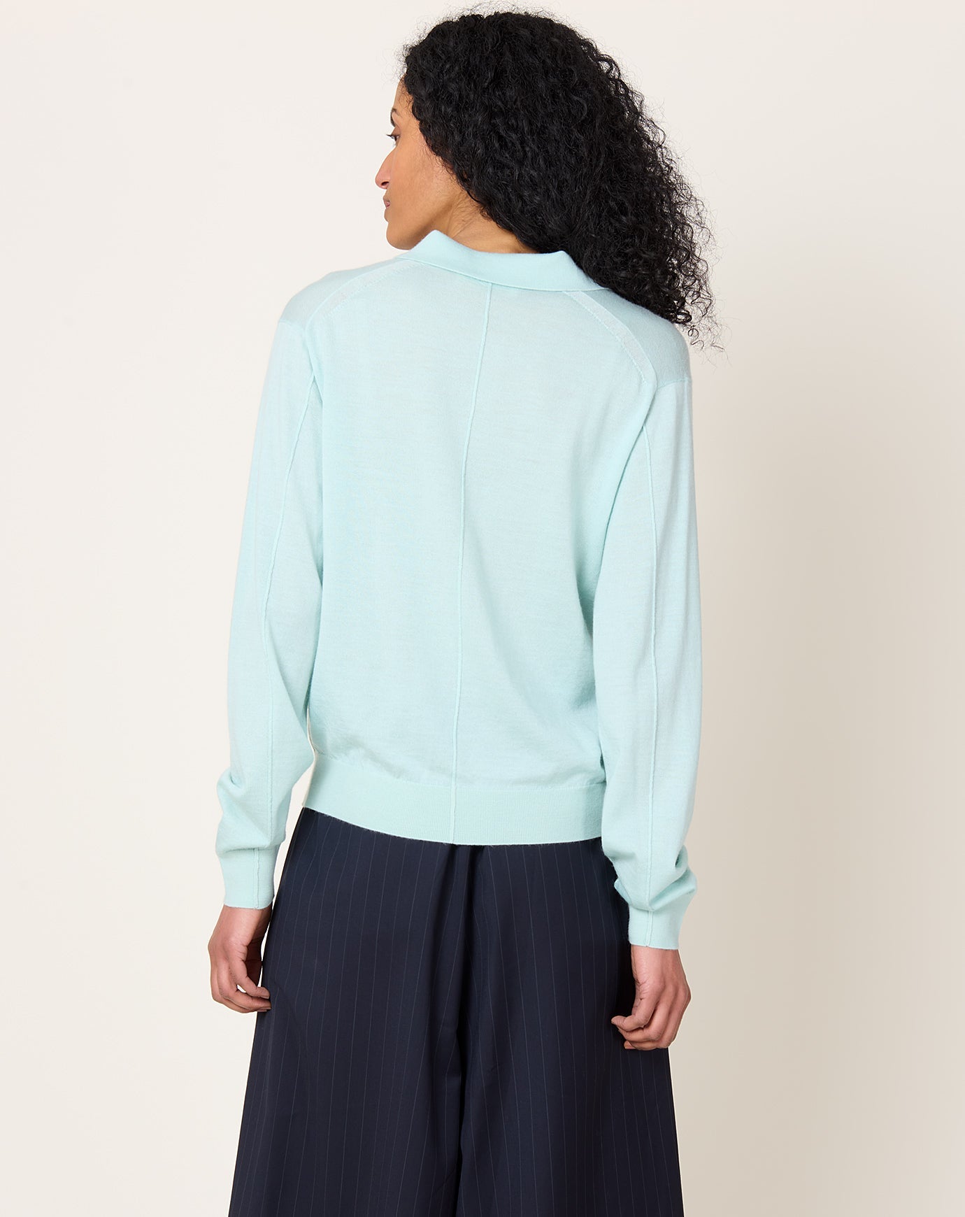 6397 L/S Polo in Chlorine