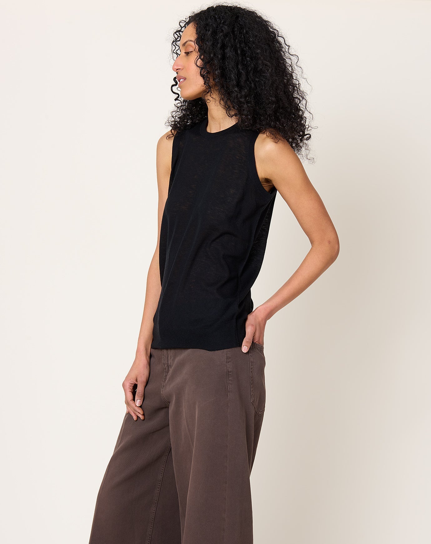 6397 Relaxed Shell in Black