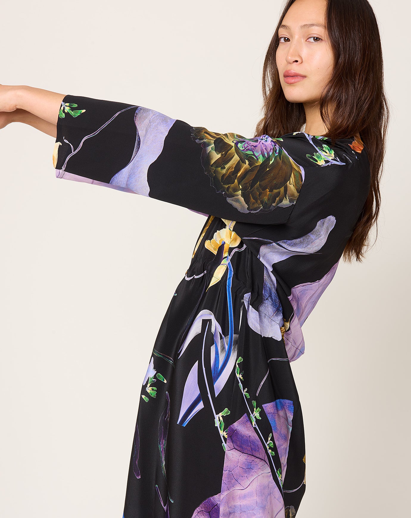 Anntian Simple Dress in PRINT 07