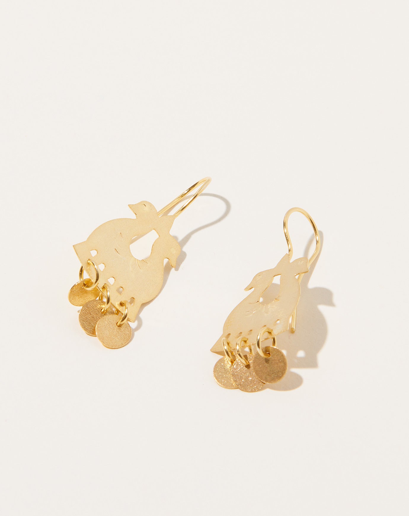 Aprés Ski Swan Earrings