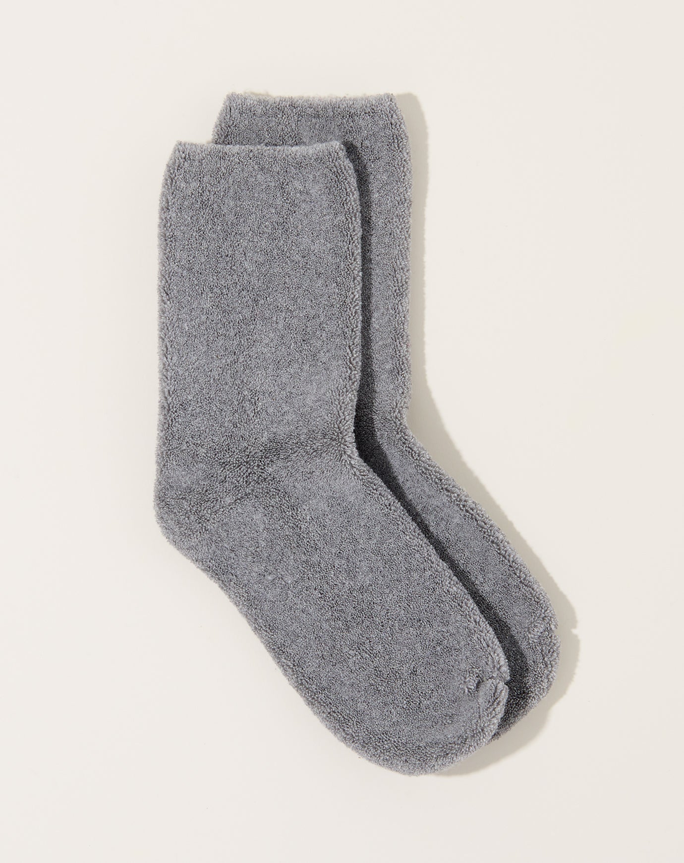 Baserange Buckle Overankle Socks in Grey Melange