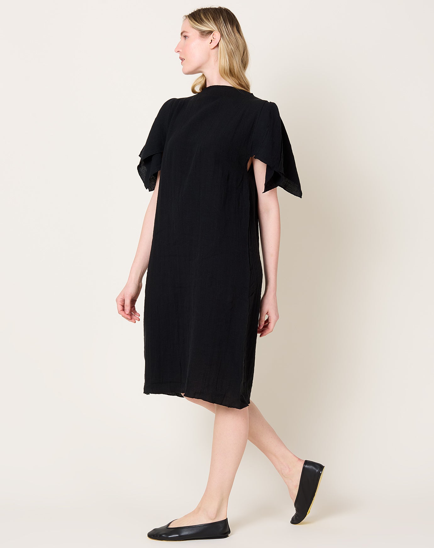 Baserange Folio Dress in Black