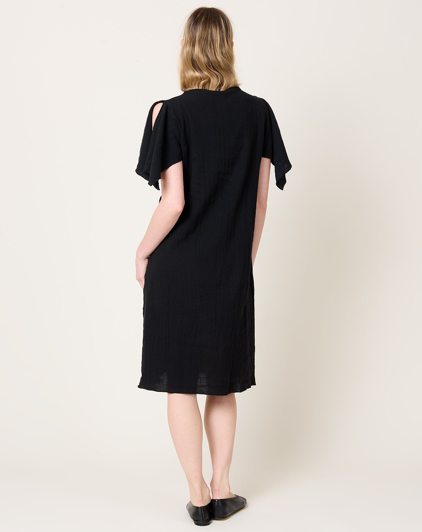 Baserange Folio Dress in Black