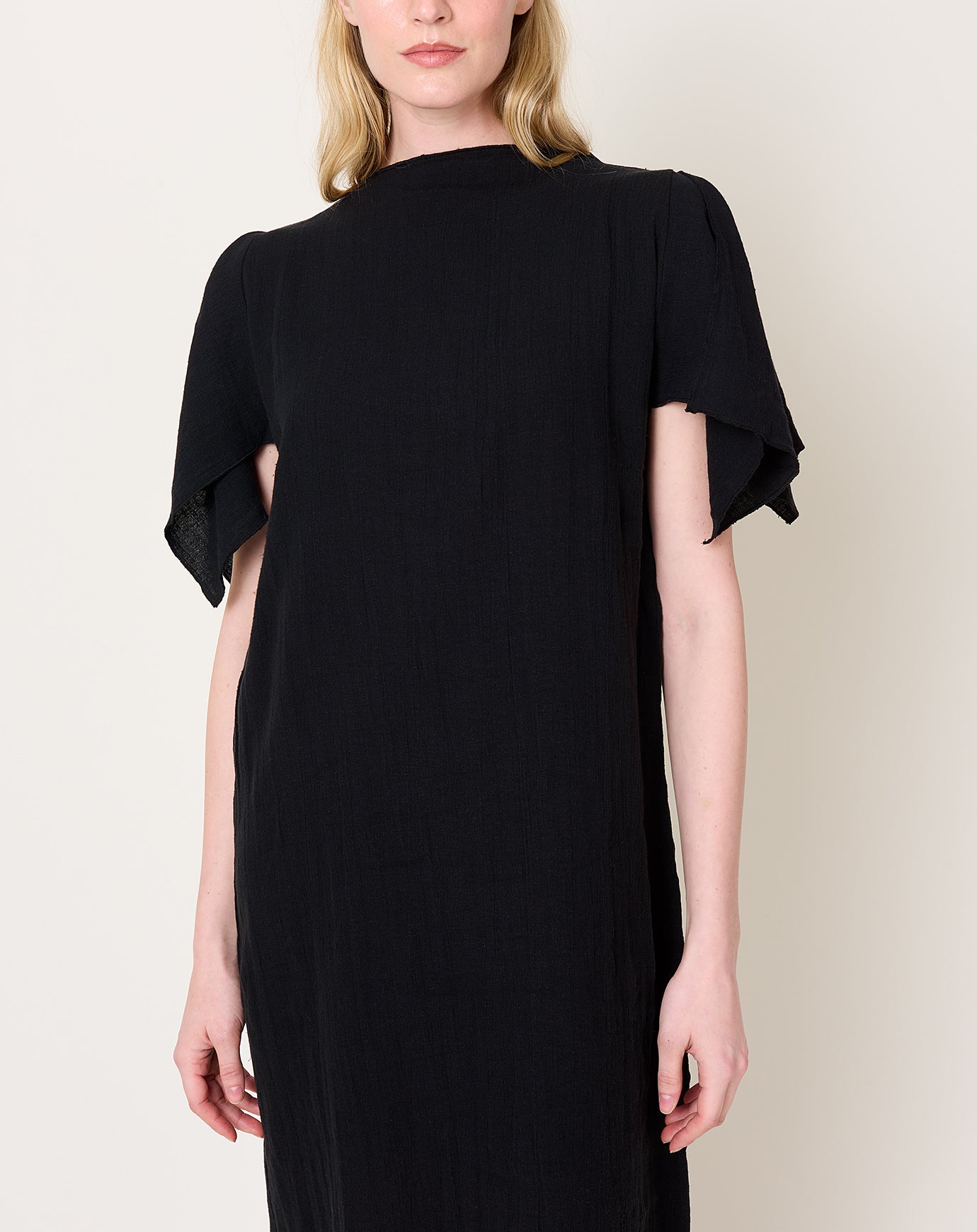 Baserange Folio Dress in Black
