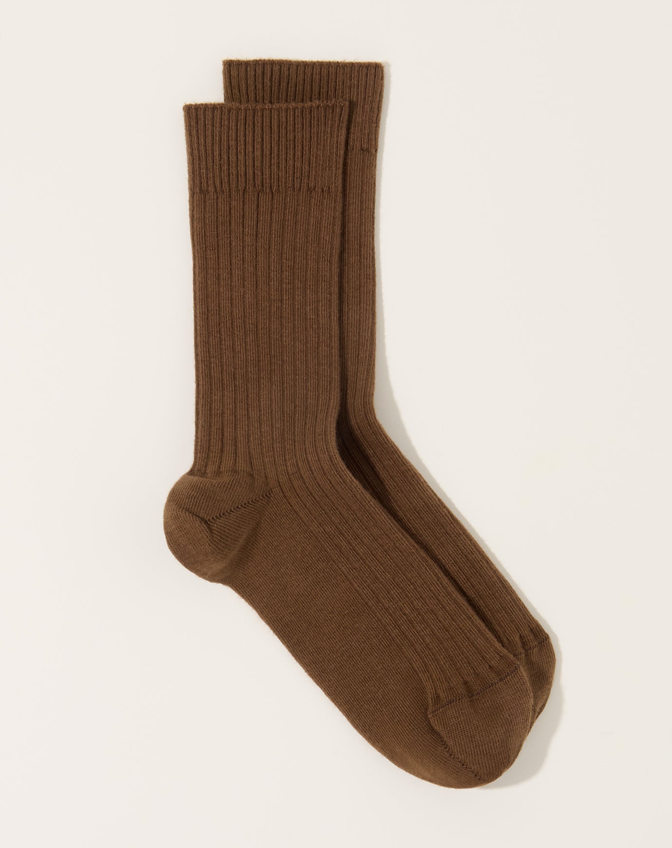Baserange Rib Overankle Socks in Ocular
