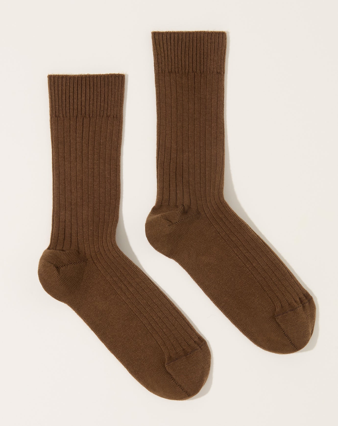 Baserange Rib Overankle Socks in Ocular