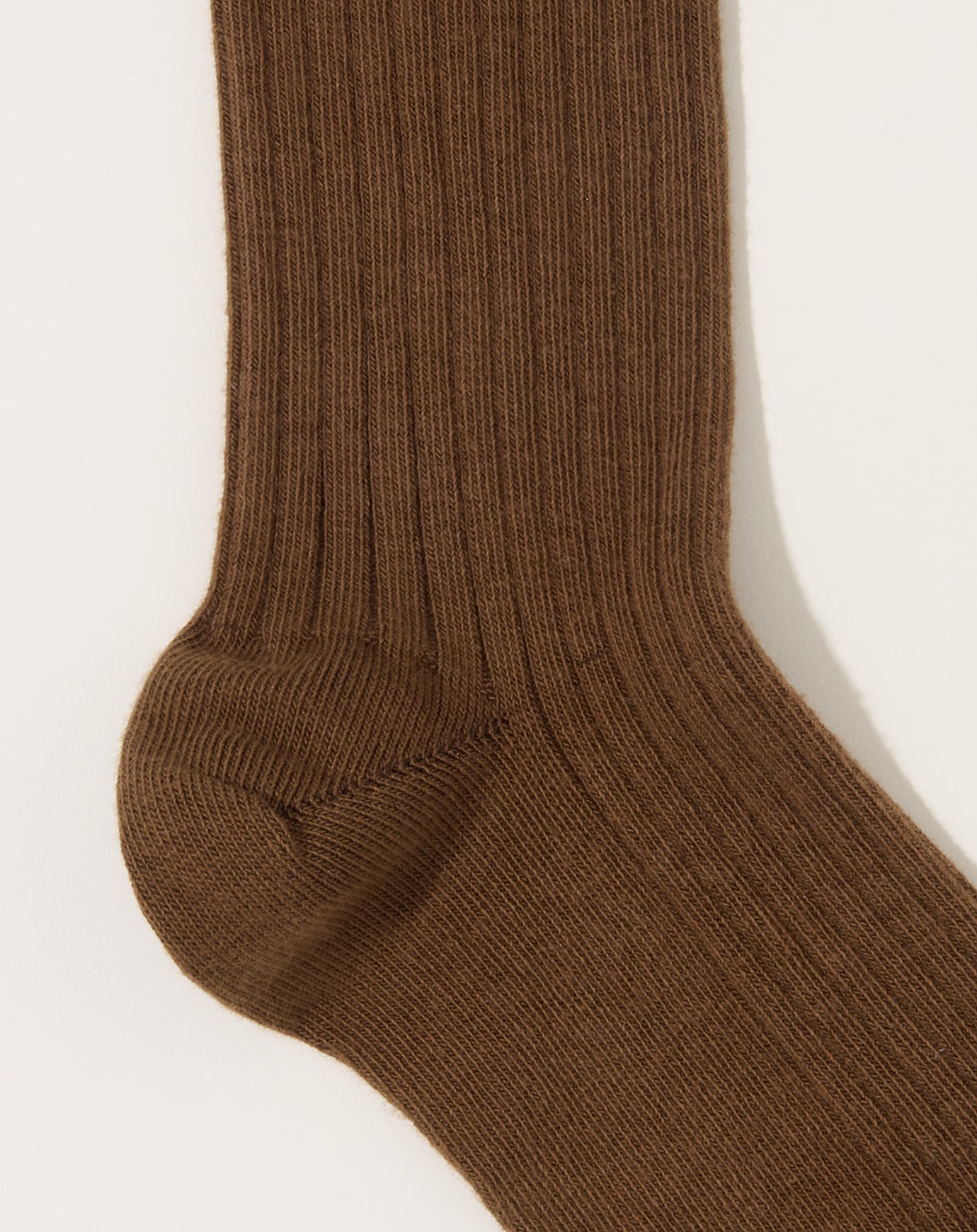 Baserange Rib Overankle Socks in Ocular