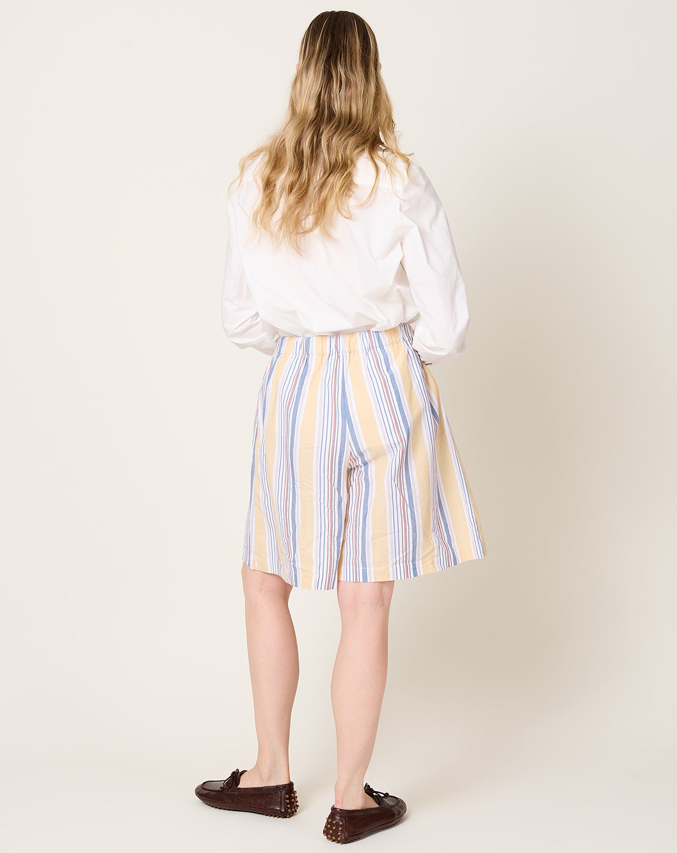 Baserange Stave Shorts in Martinique Stripe
