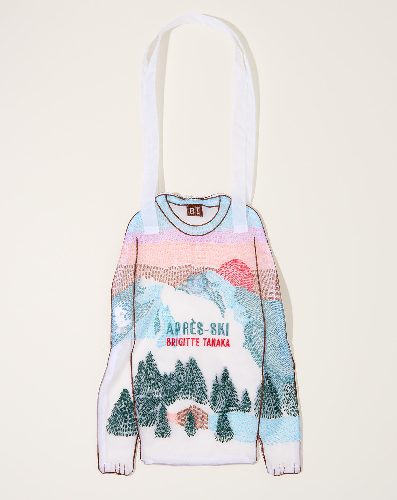 Brigitte Tanaka Pull Apres Ski Organza Bag