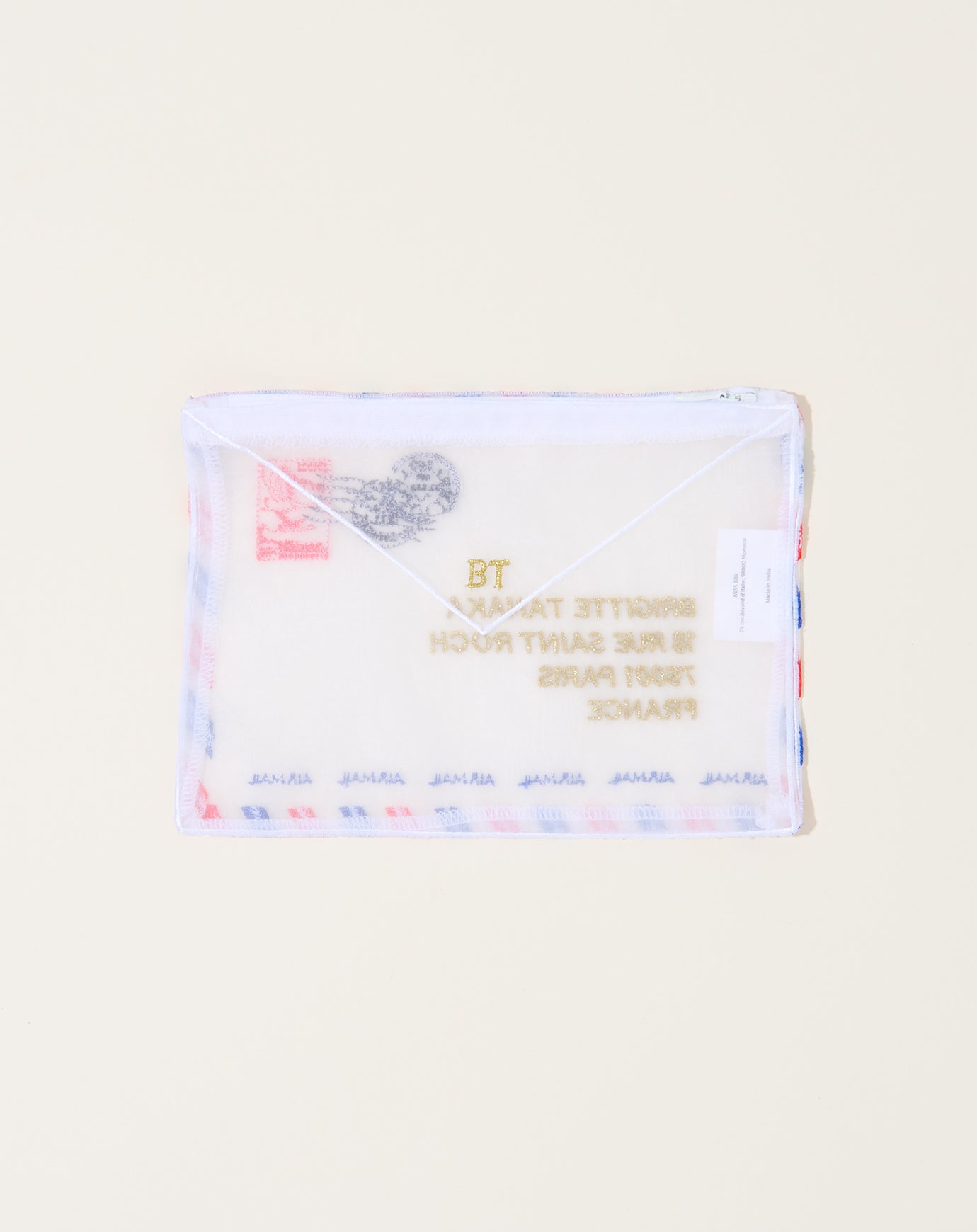 Brigitte Tanaka Organza Envelope Pouch