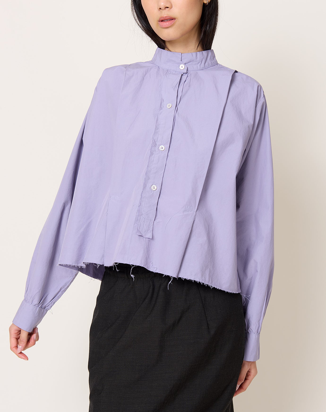 Camiel Fortgens Anorak Shirt in Purple