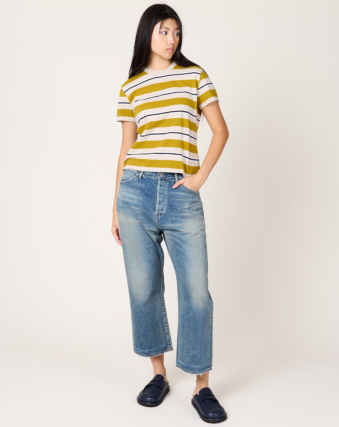 Chimala Selvedge Denim Baggy Cut in Vintage Medium