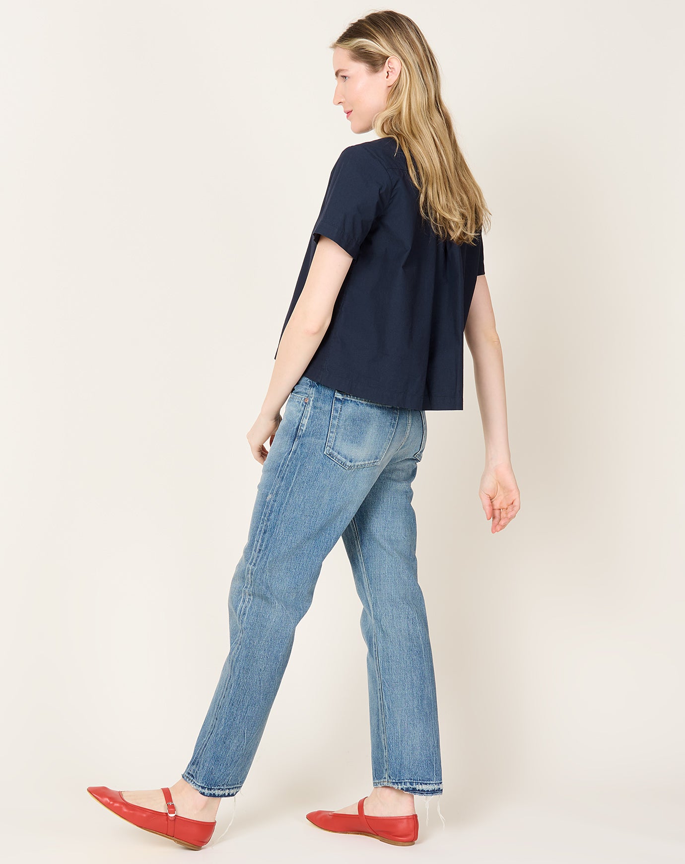 Chimala Selvedge Denim Vintage Straight Cut in Used Medium