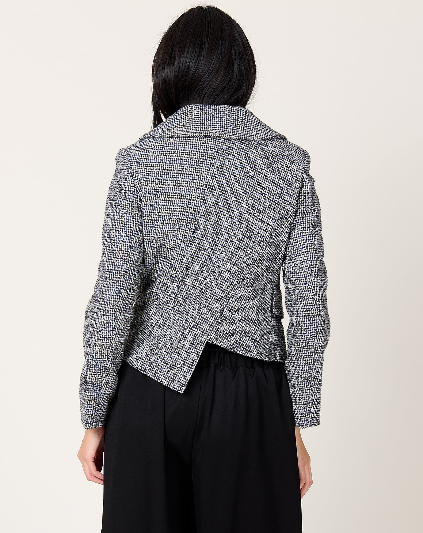 Comme des Garçons Comme des Garçons Asymmetric Herringbone Jacket