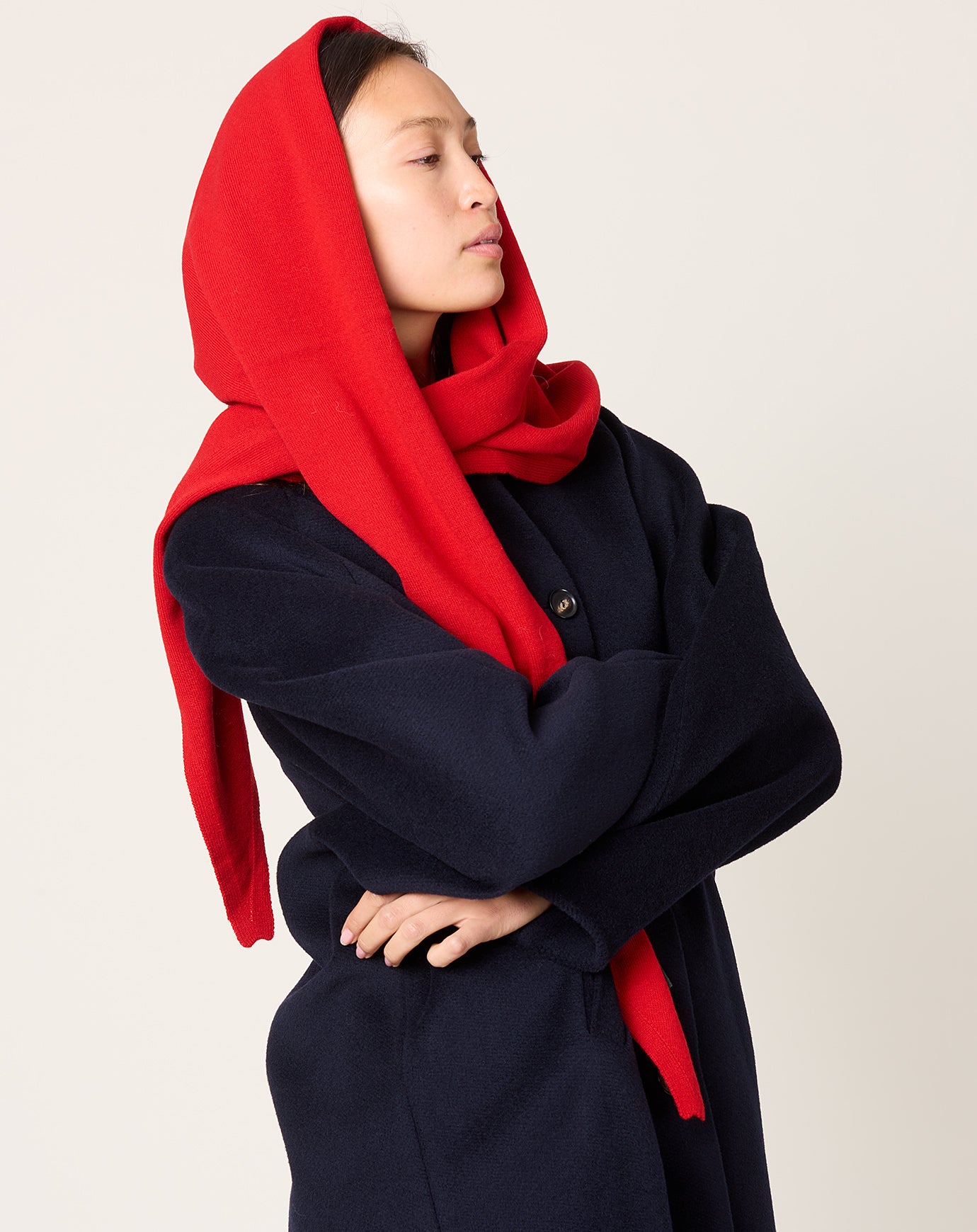 Cordera Merino Wool Bandana in Red