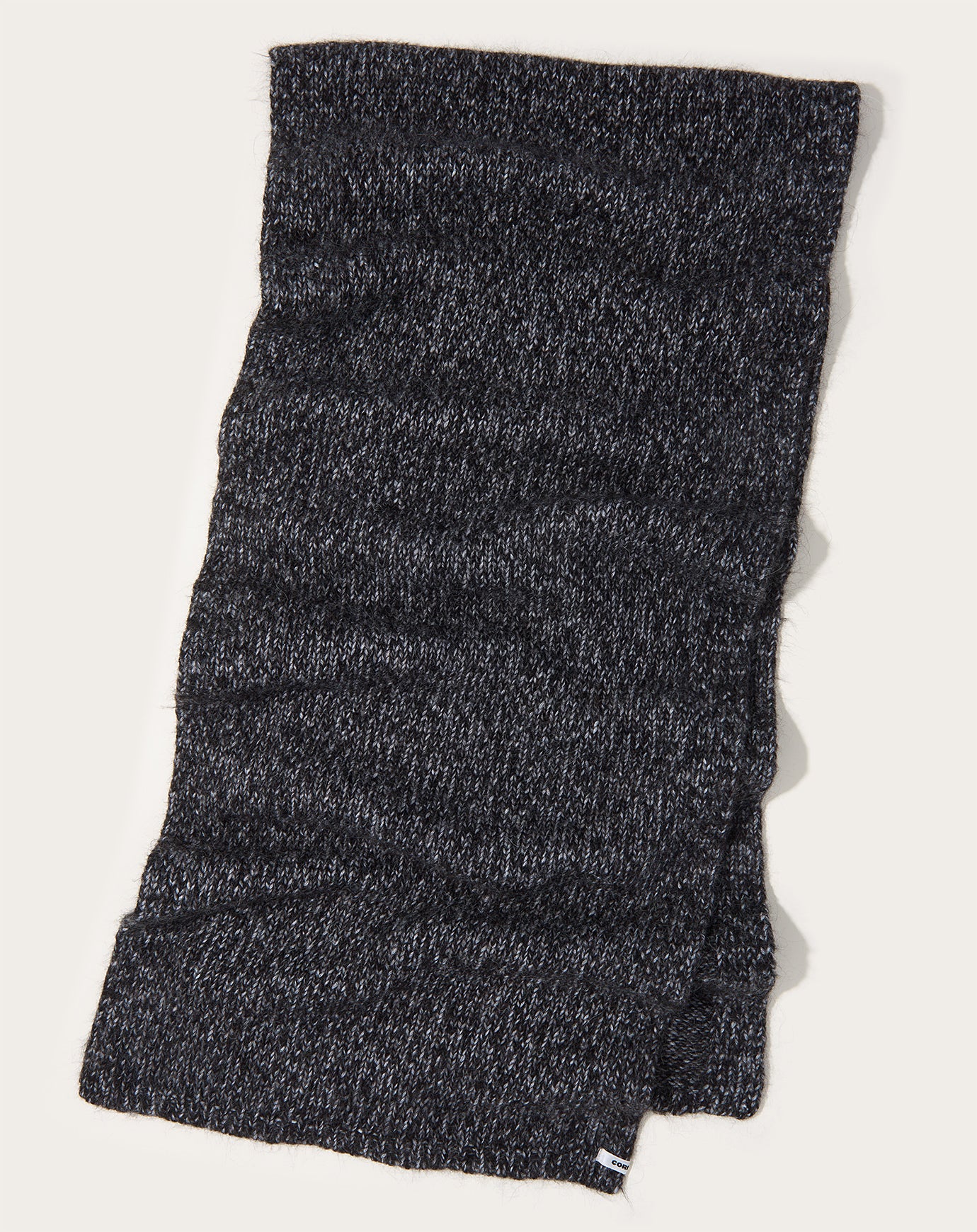 Cordera Scarf in Black Melange