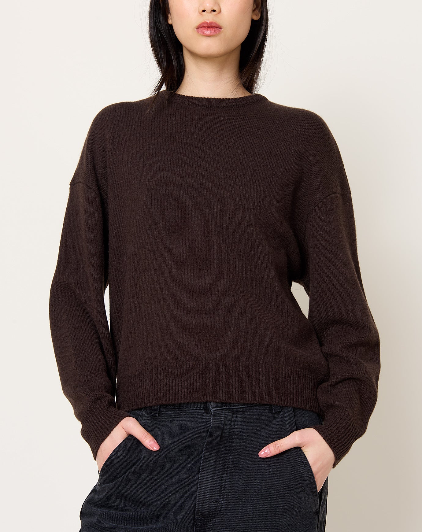 Demylee Artemis Sweater in Espresso