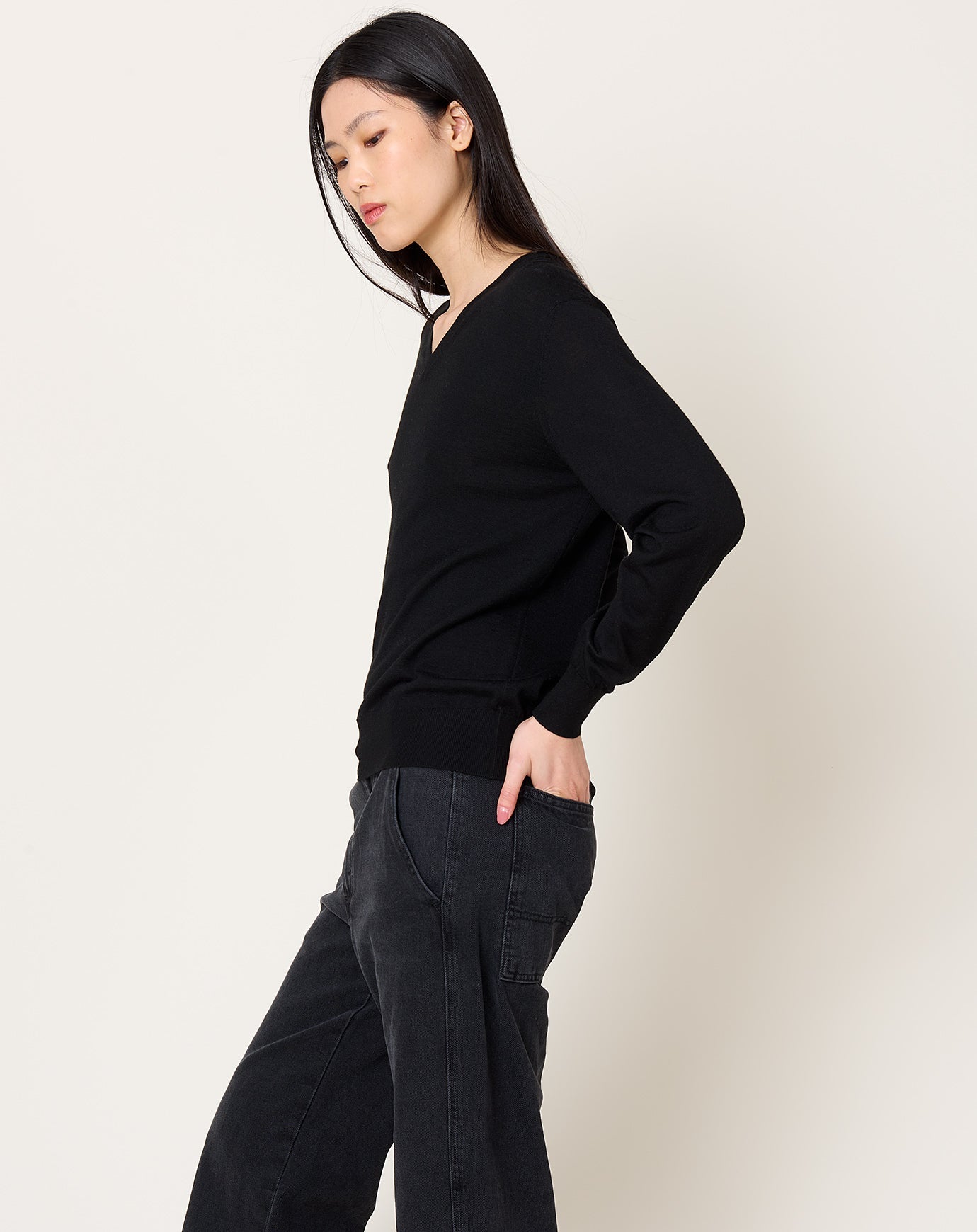 Demylee Blythe Sweater in Black