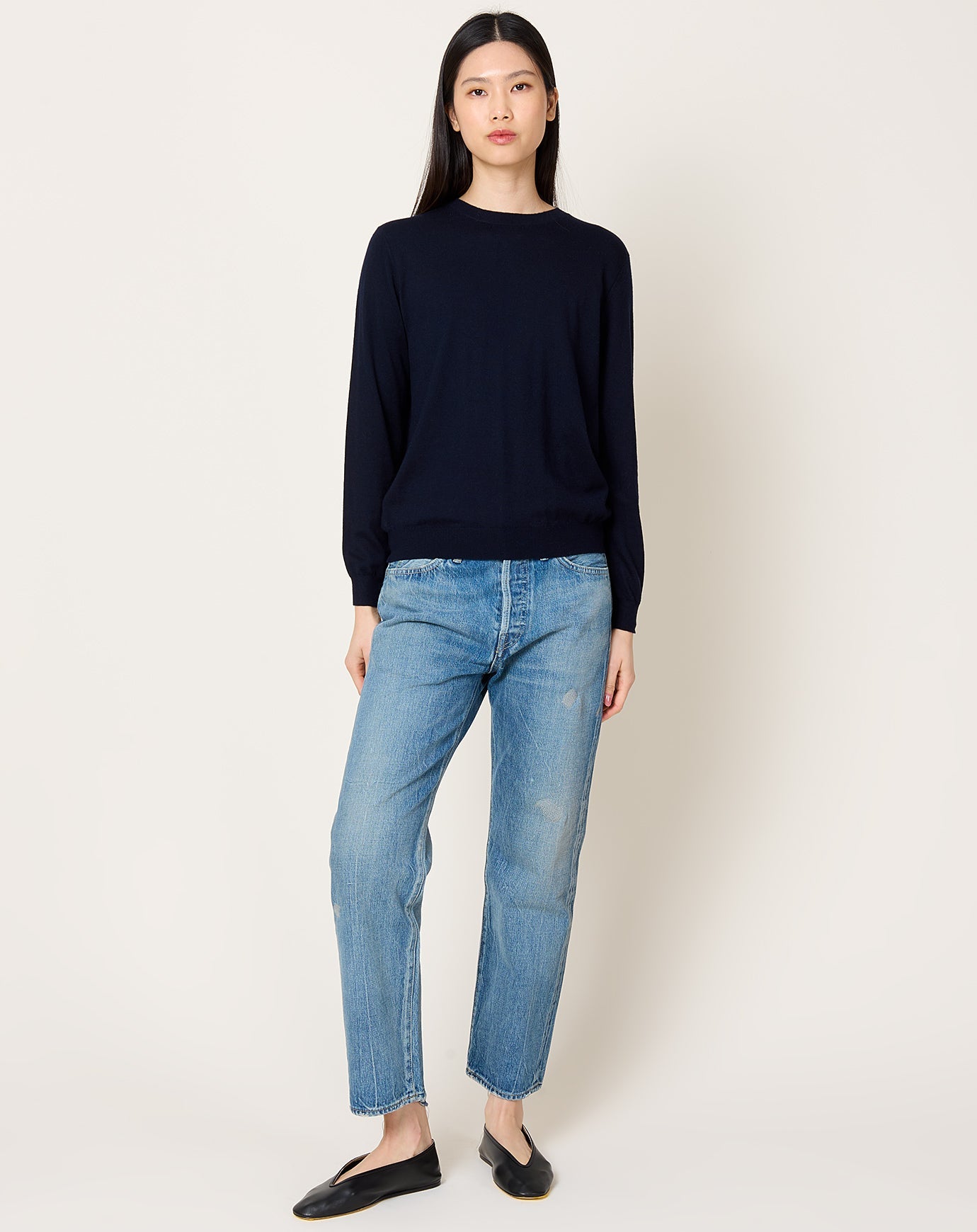 Demylee Chisha Sweater in Navy