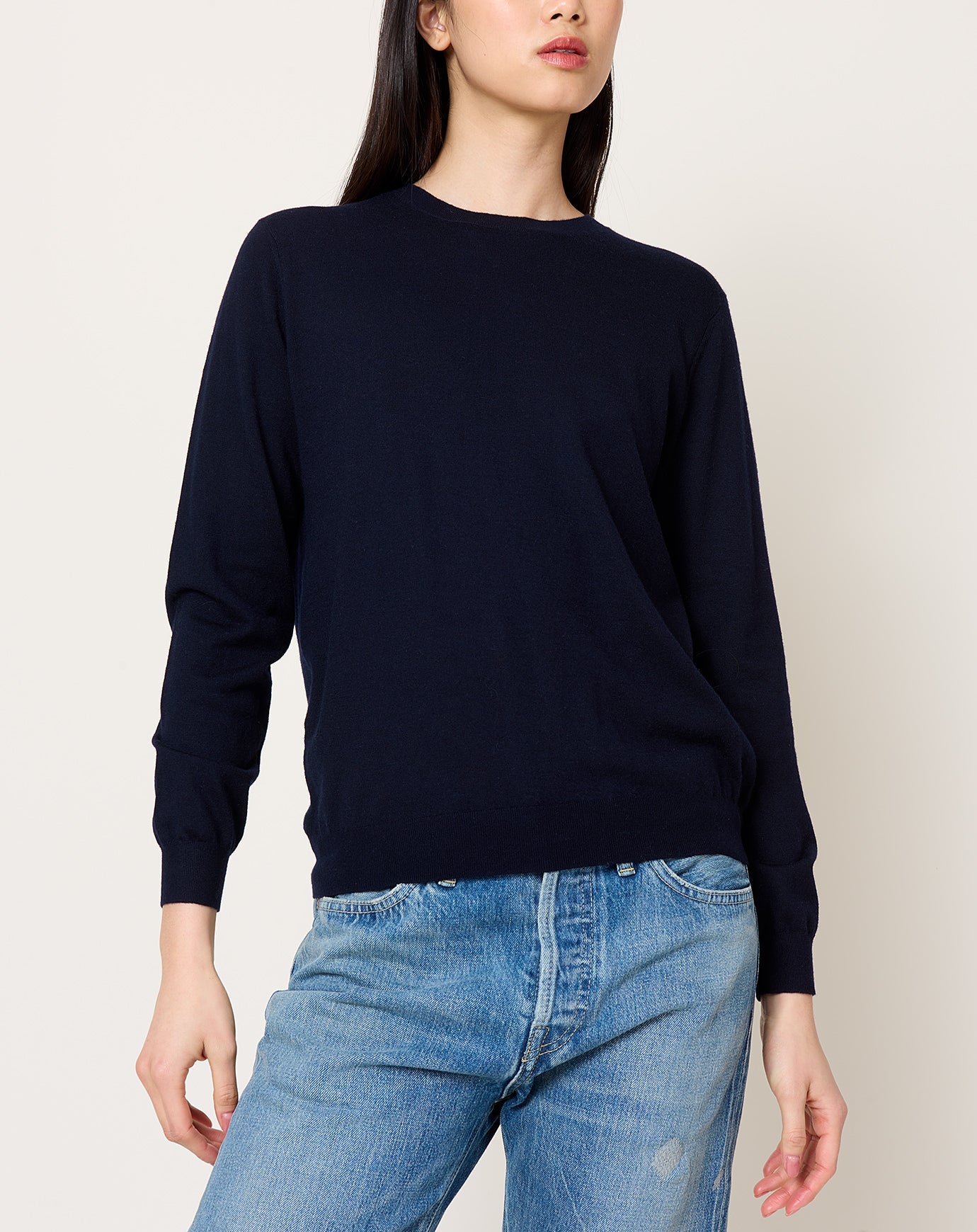 Demylee Chisha Sweater in Navy