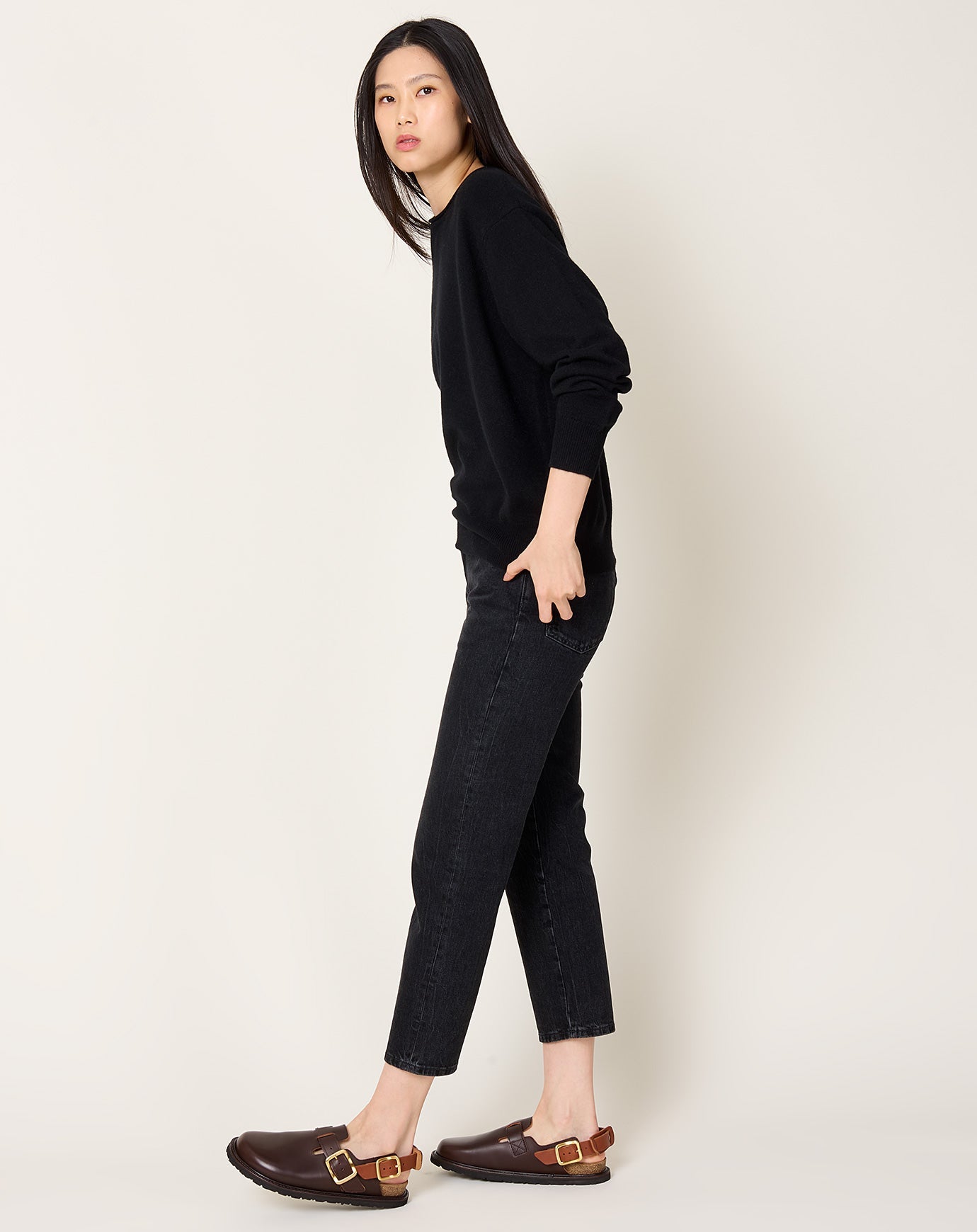 Demylee Coco Sweater in Black