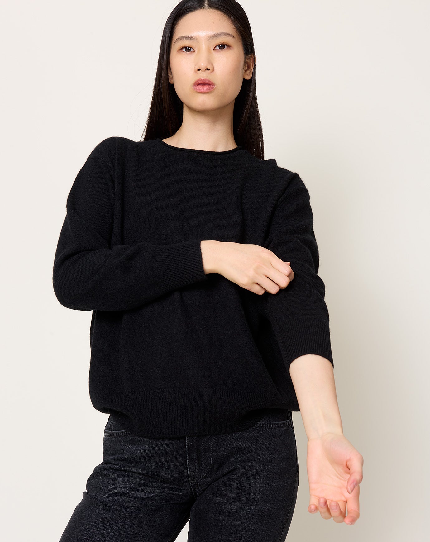 Demylee Coco Sweater in Black