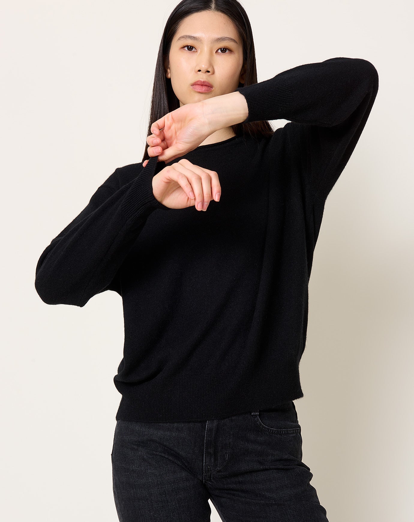 Demylee Coco Sweater in Black