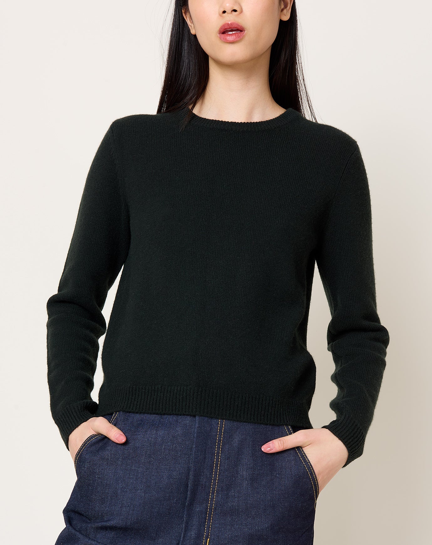 Demylee Lulu Sweater in Dark Pine