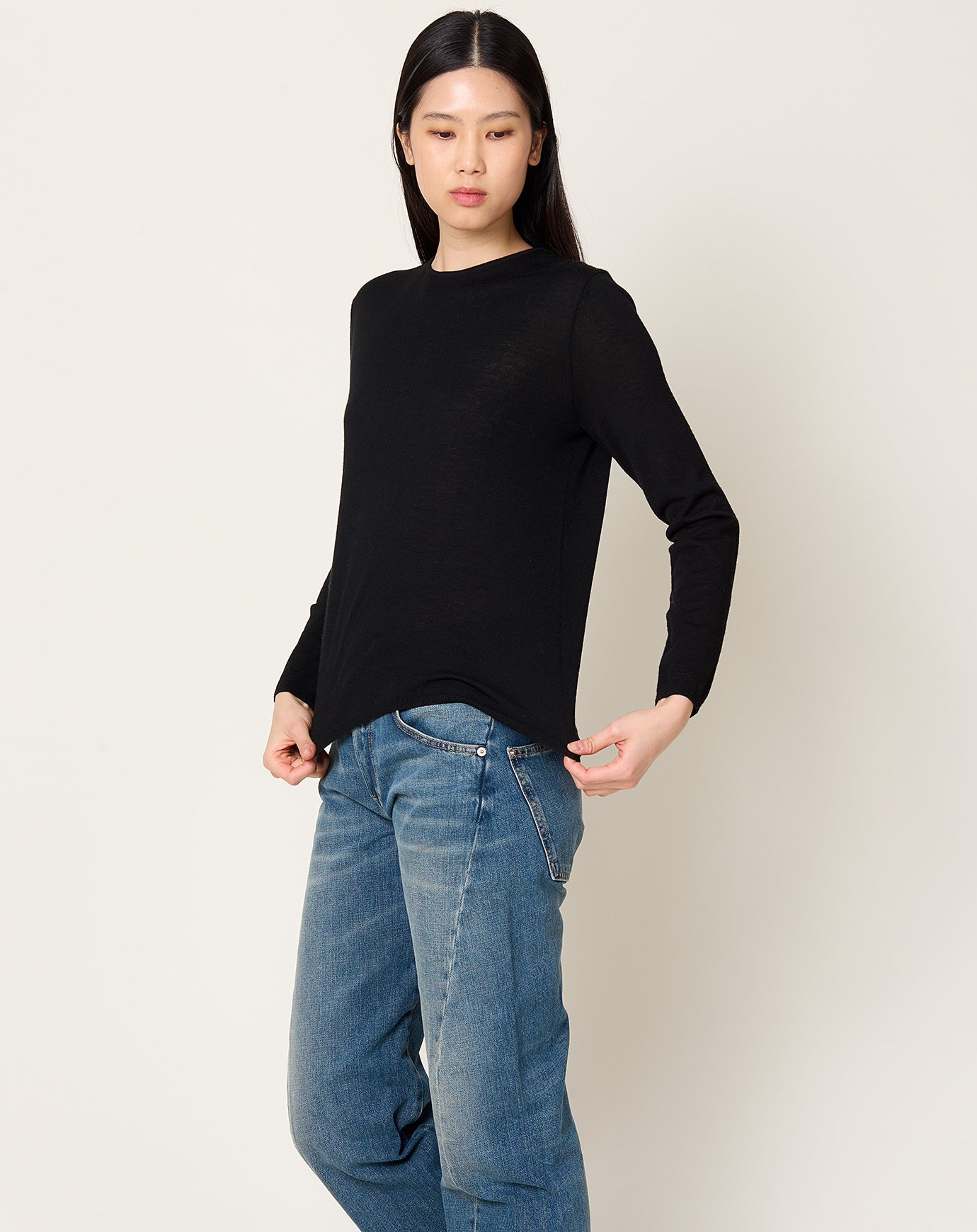 Demylee Maeve Sweater in Black
