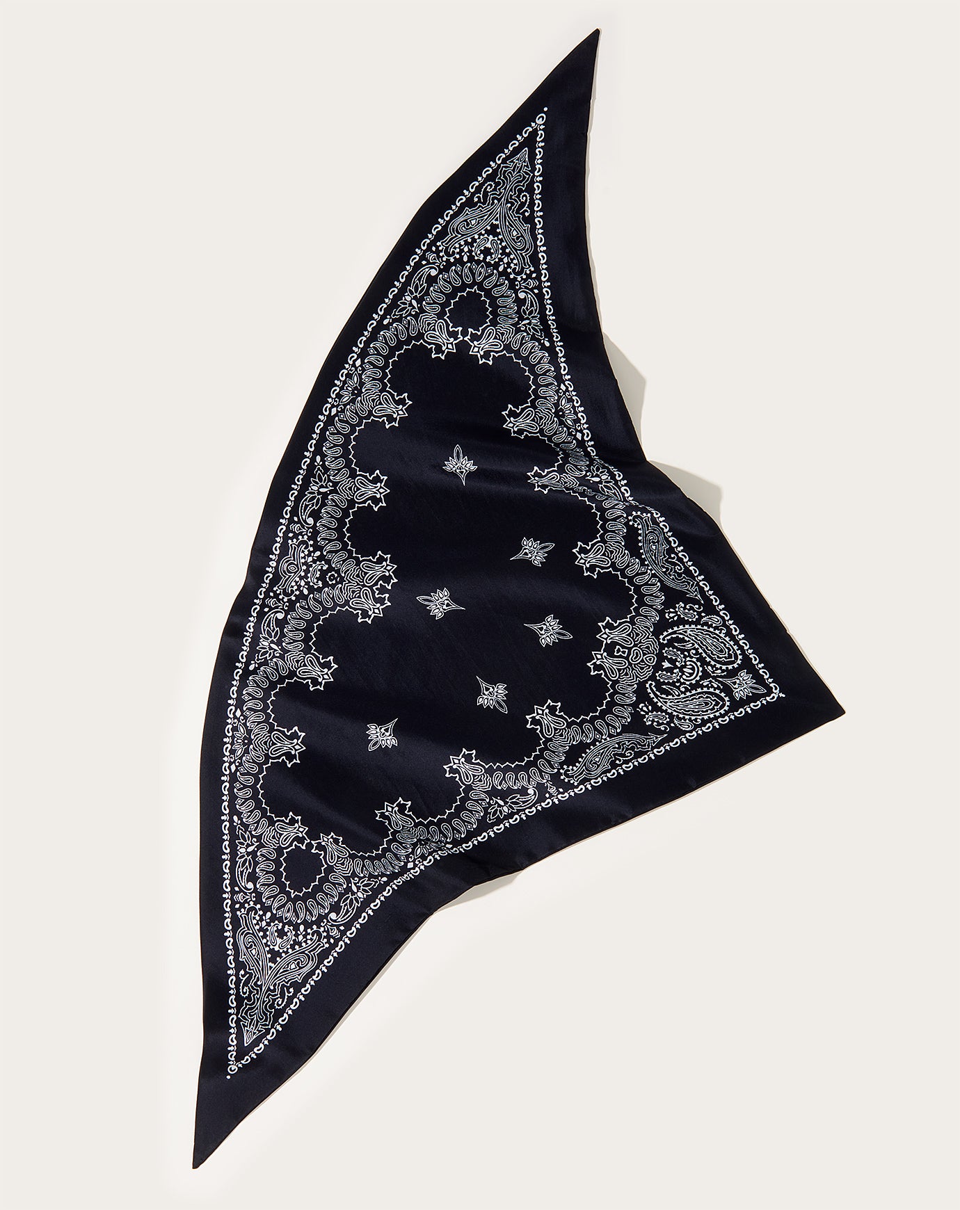 Destin Sens Silk Bandana in Black