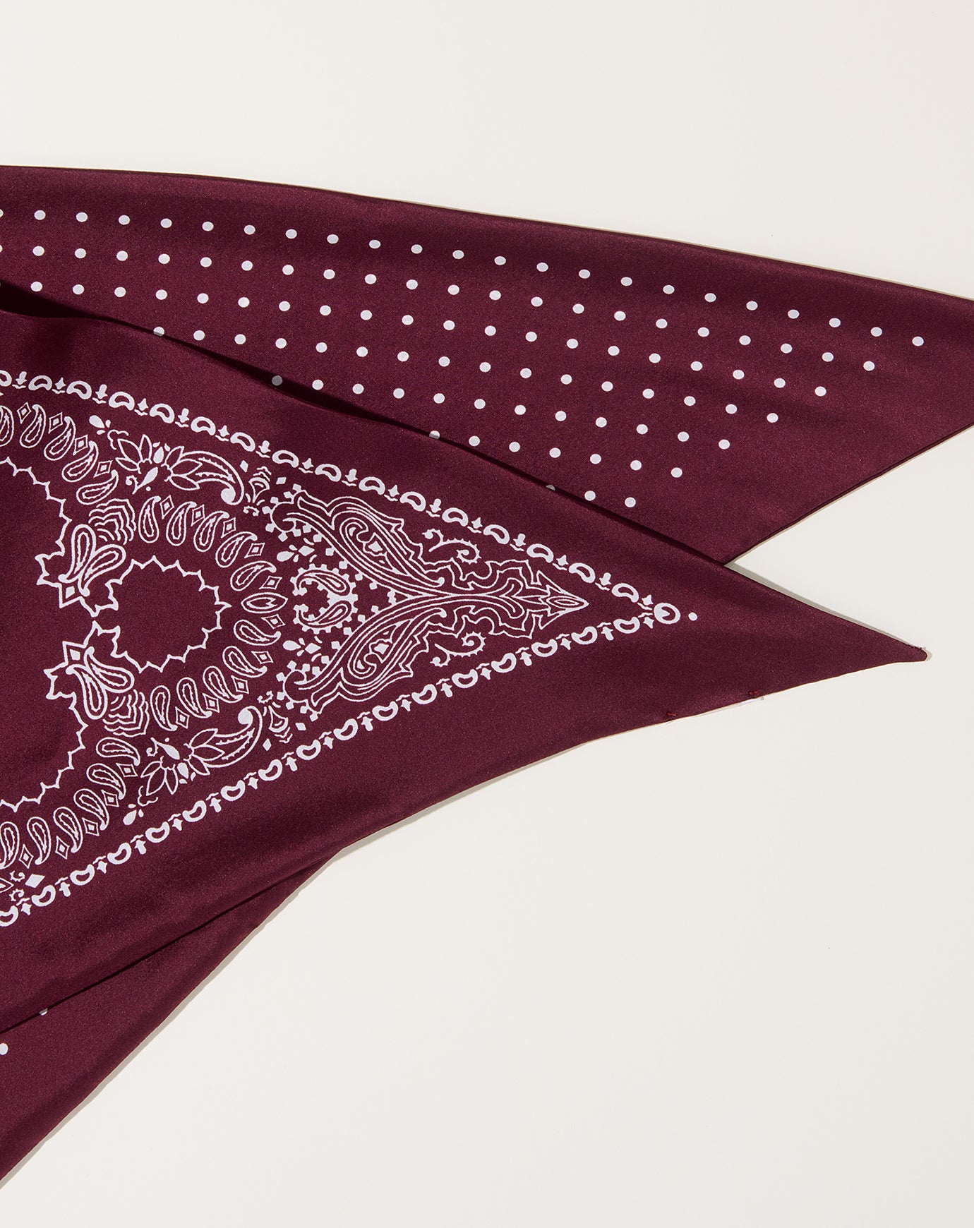 Destin Sens Silk Bandana in Port