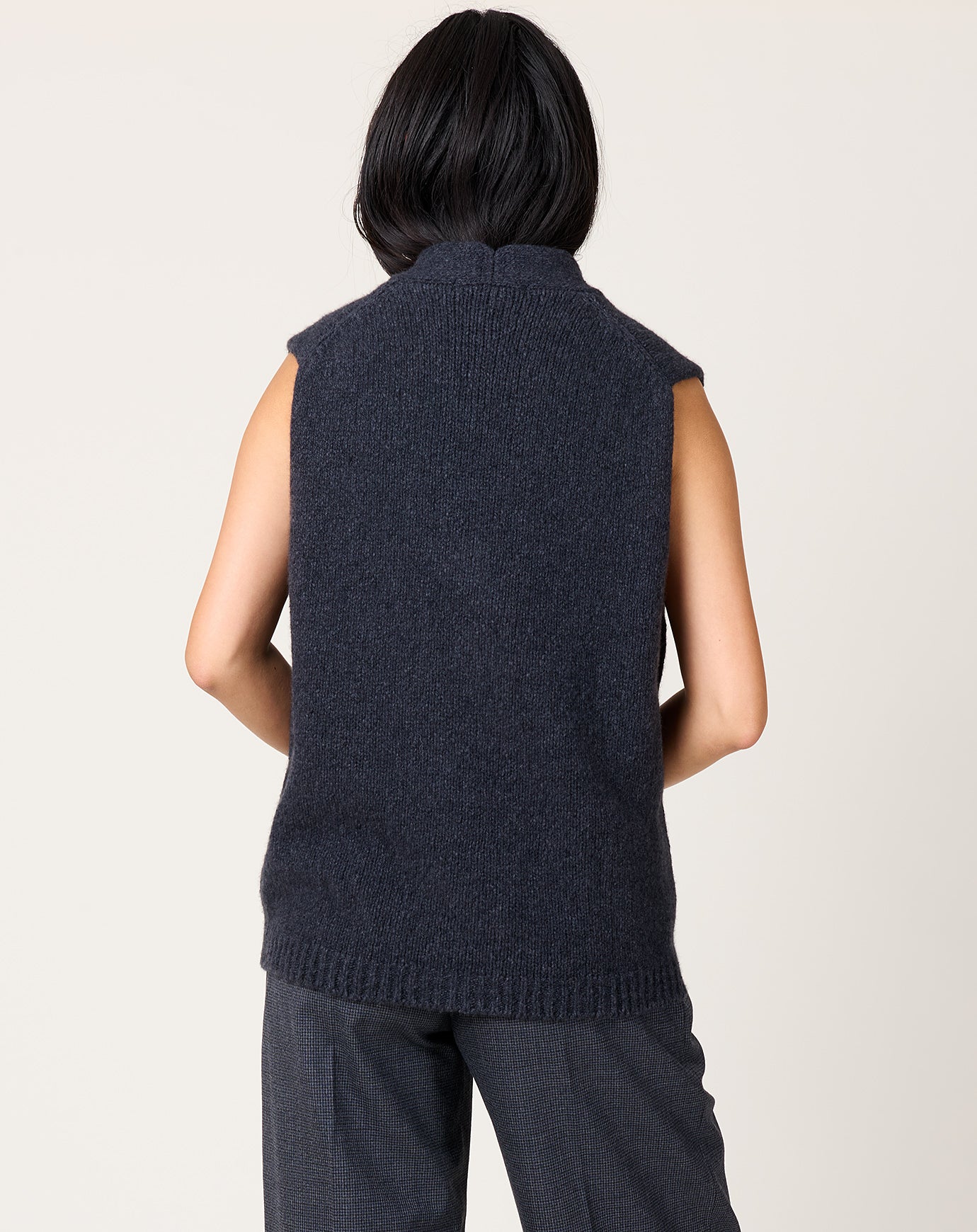 evam eva Cashmere Vest in North Sea