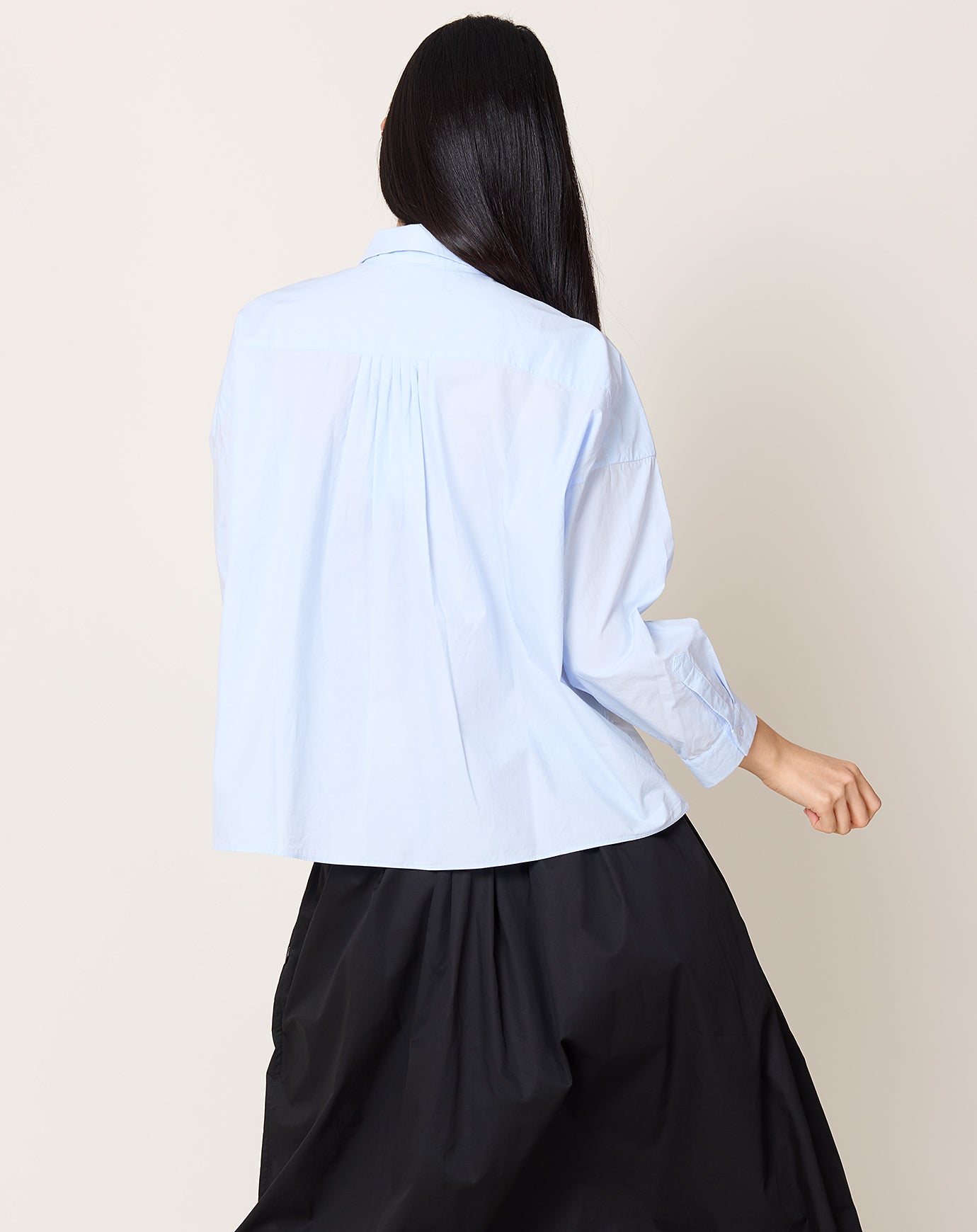 Fabiana Pigna Vert Blouse in Pale Blue
