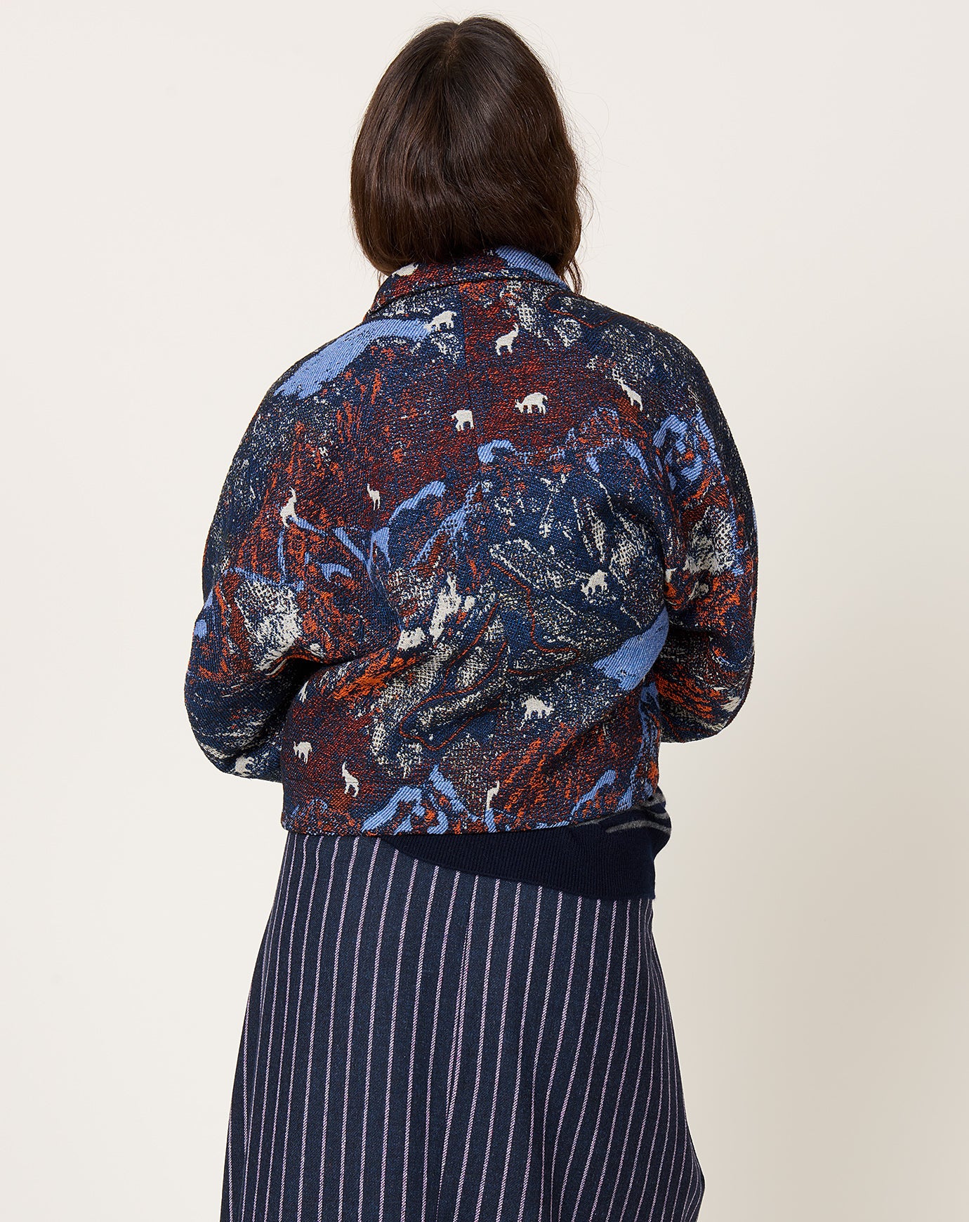 Henrik Vibskov Dartbi Jacket in Gobelin Goats