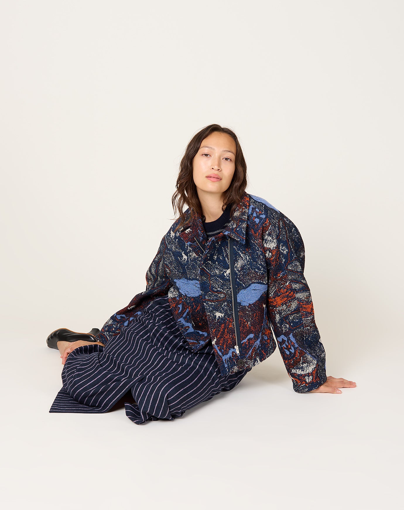 Henrik Vibskov Dartbi Jacket in Gobelin Goats