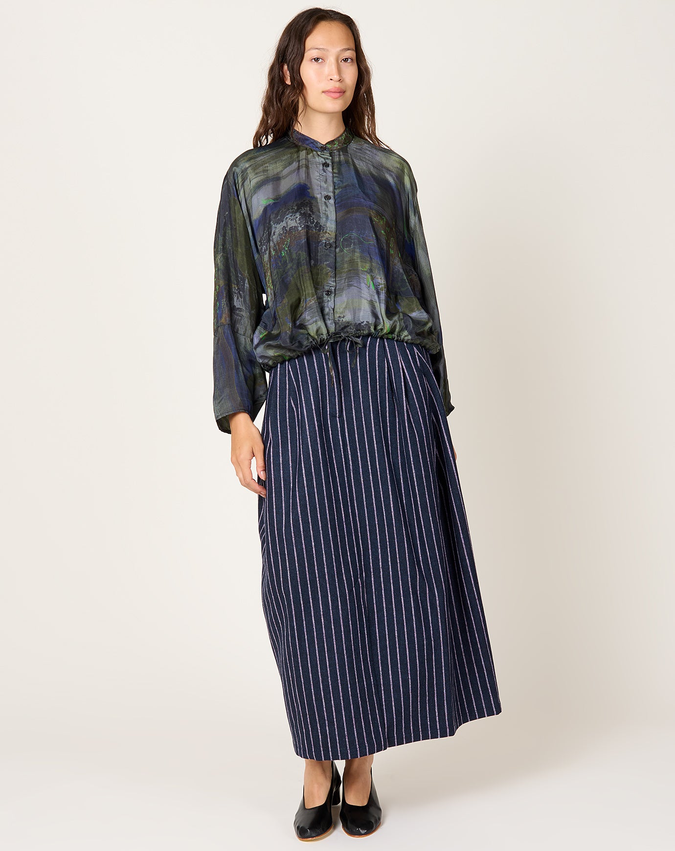 Henrik Vibskov Flat Shirt in Fishes Light