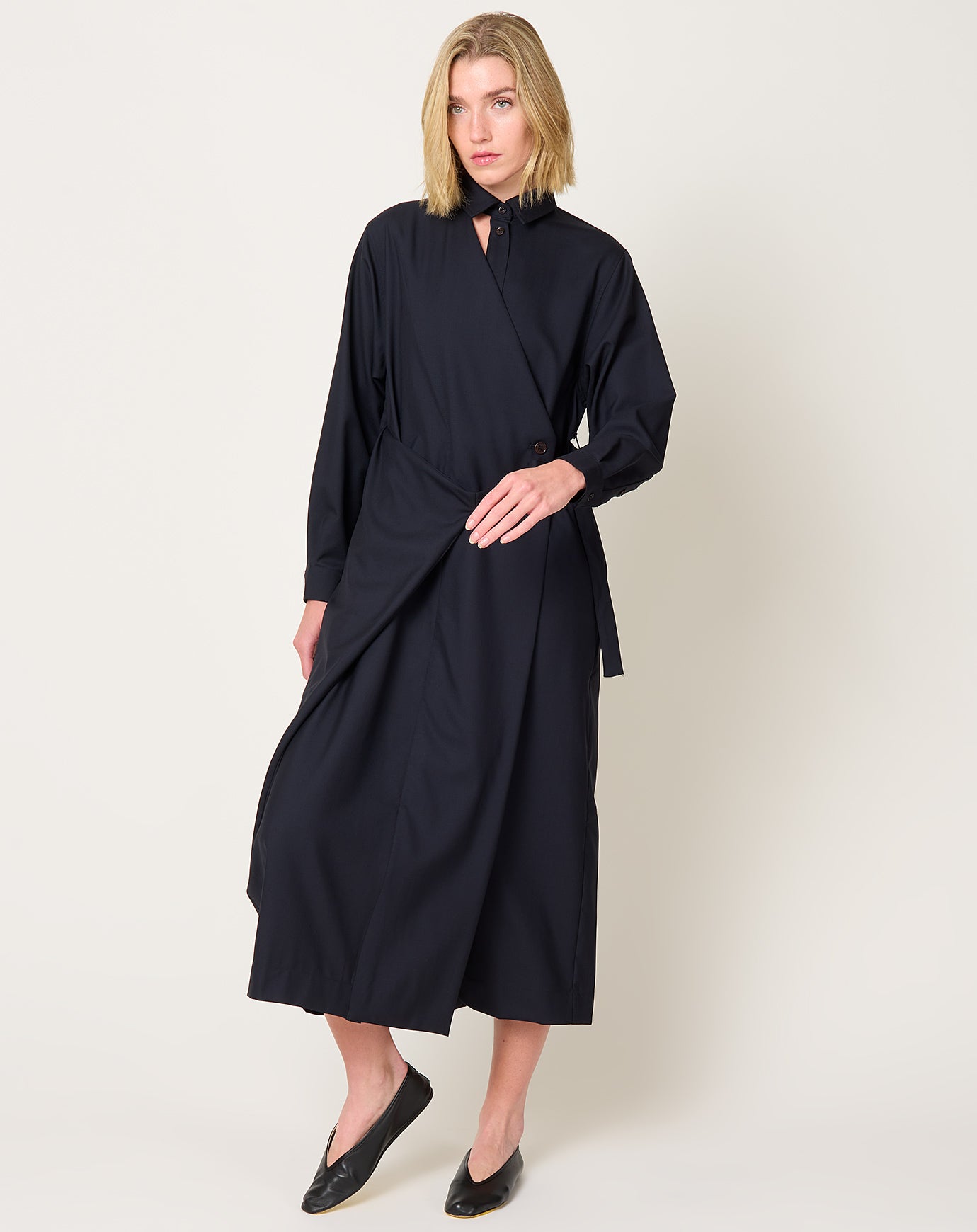 Henrik Vibskov Found Dress in Tropical Navy