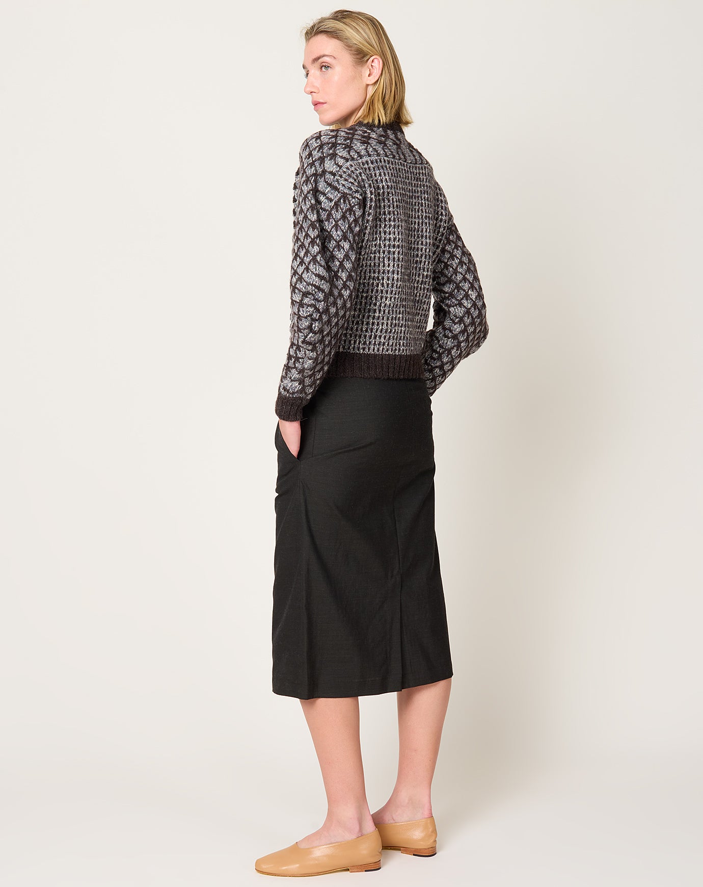 Henrik Vibskov Kimchi Sweater in Brown Party