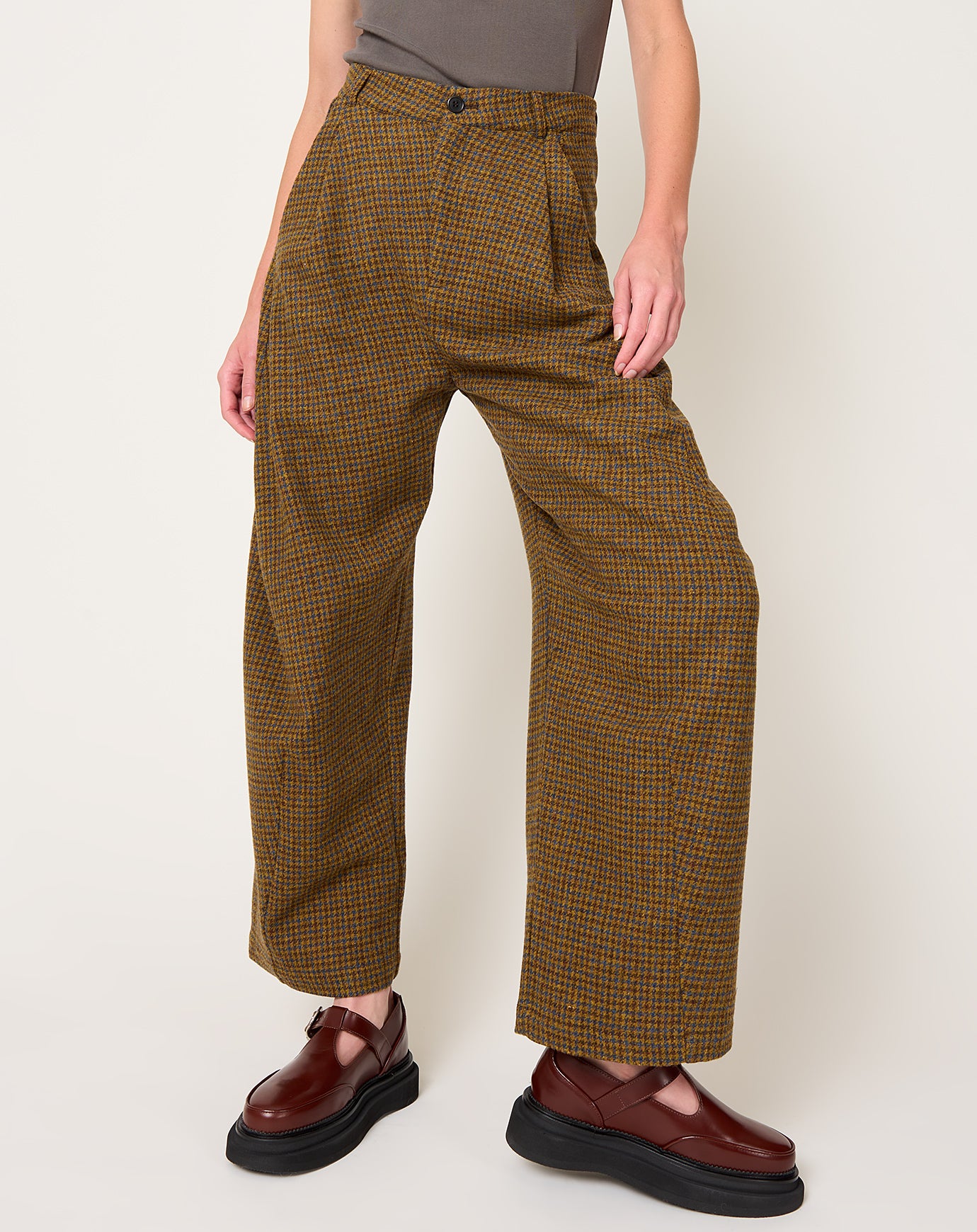 Henrik Vibskov One Pants in Pied De Poule