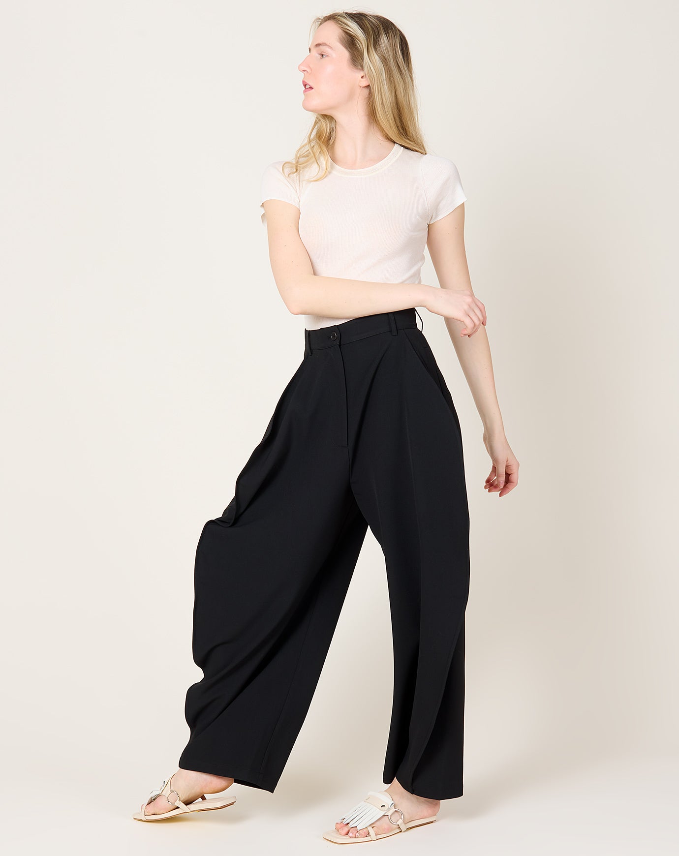 Henrik Vibskov Shape Pants in Black