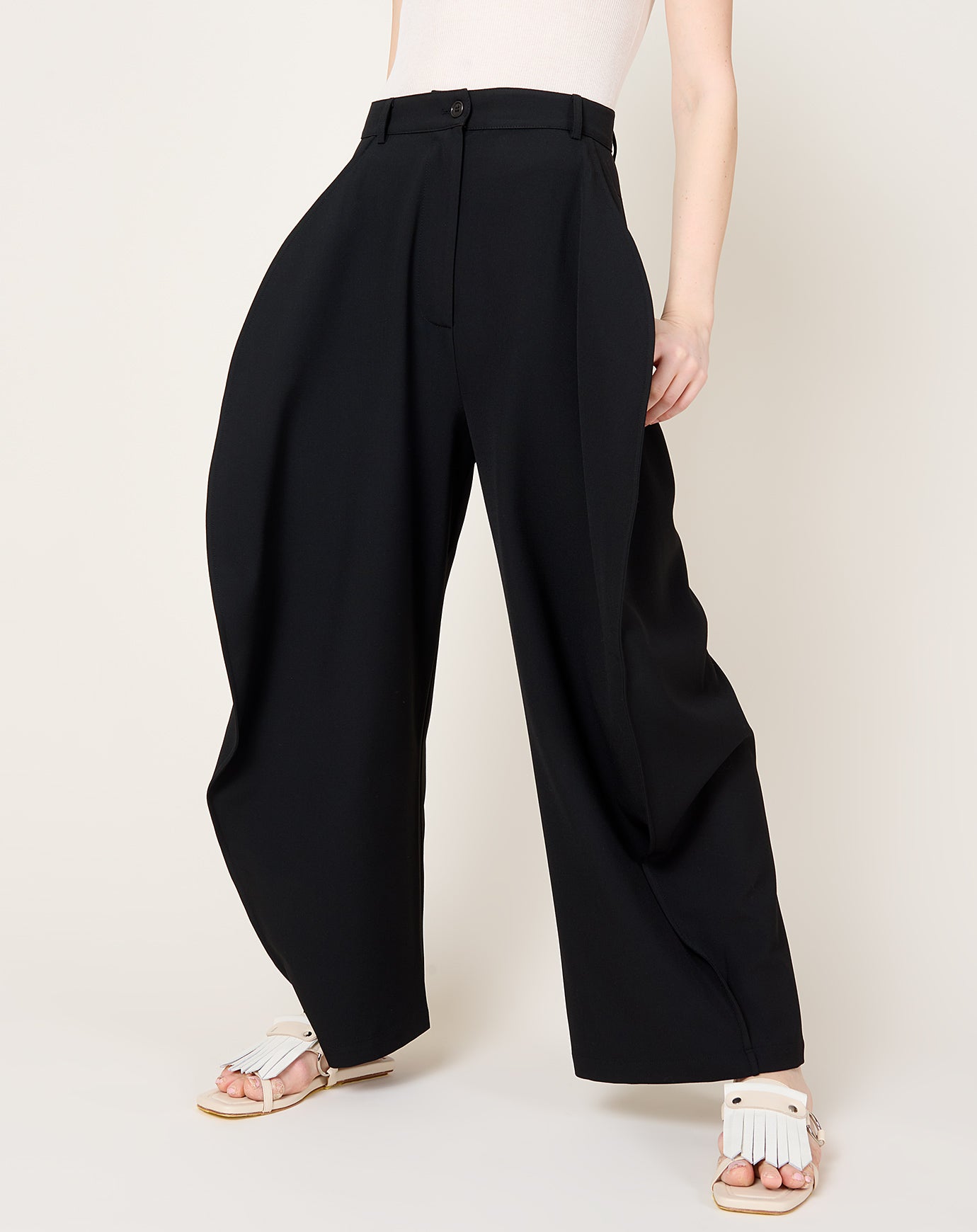 Henrik Vibskov Shape Pants in Black