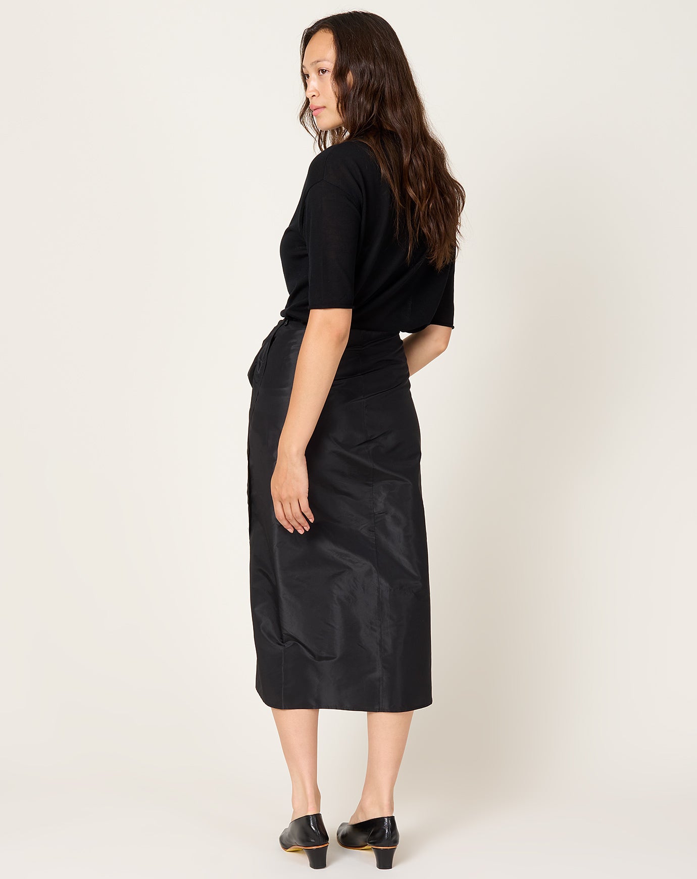 Kallmeyer Cecile Wrap Skirt in Black