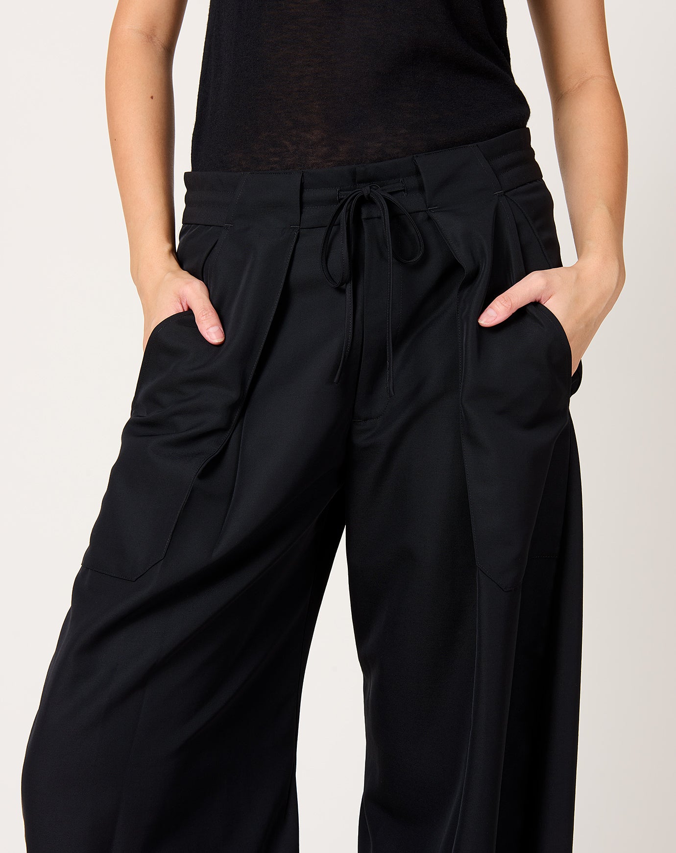 Kallmeyer Clemence Pant in Black Gazar