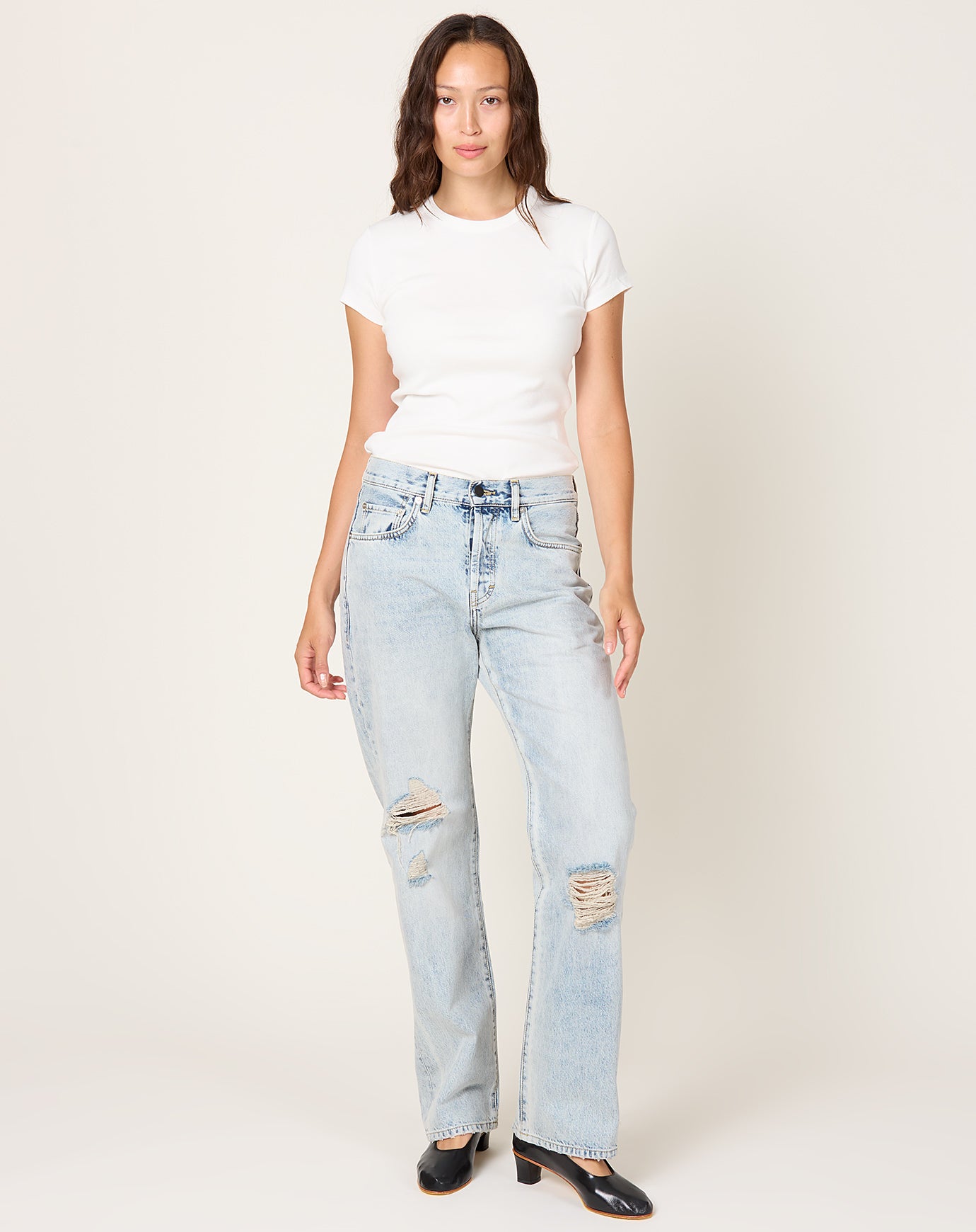 Kallmeyer Tapered Jean in Fog
