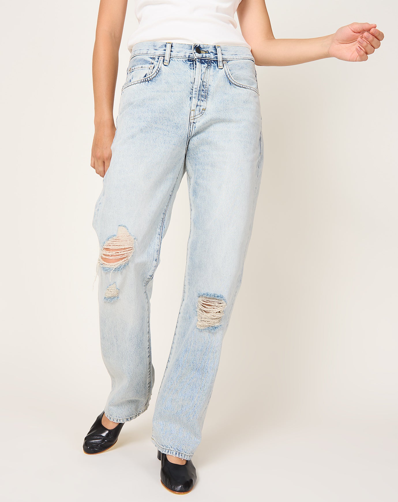 Kallmeyer Tapered Jean in Fog