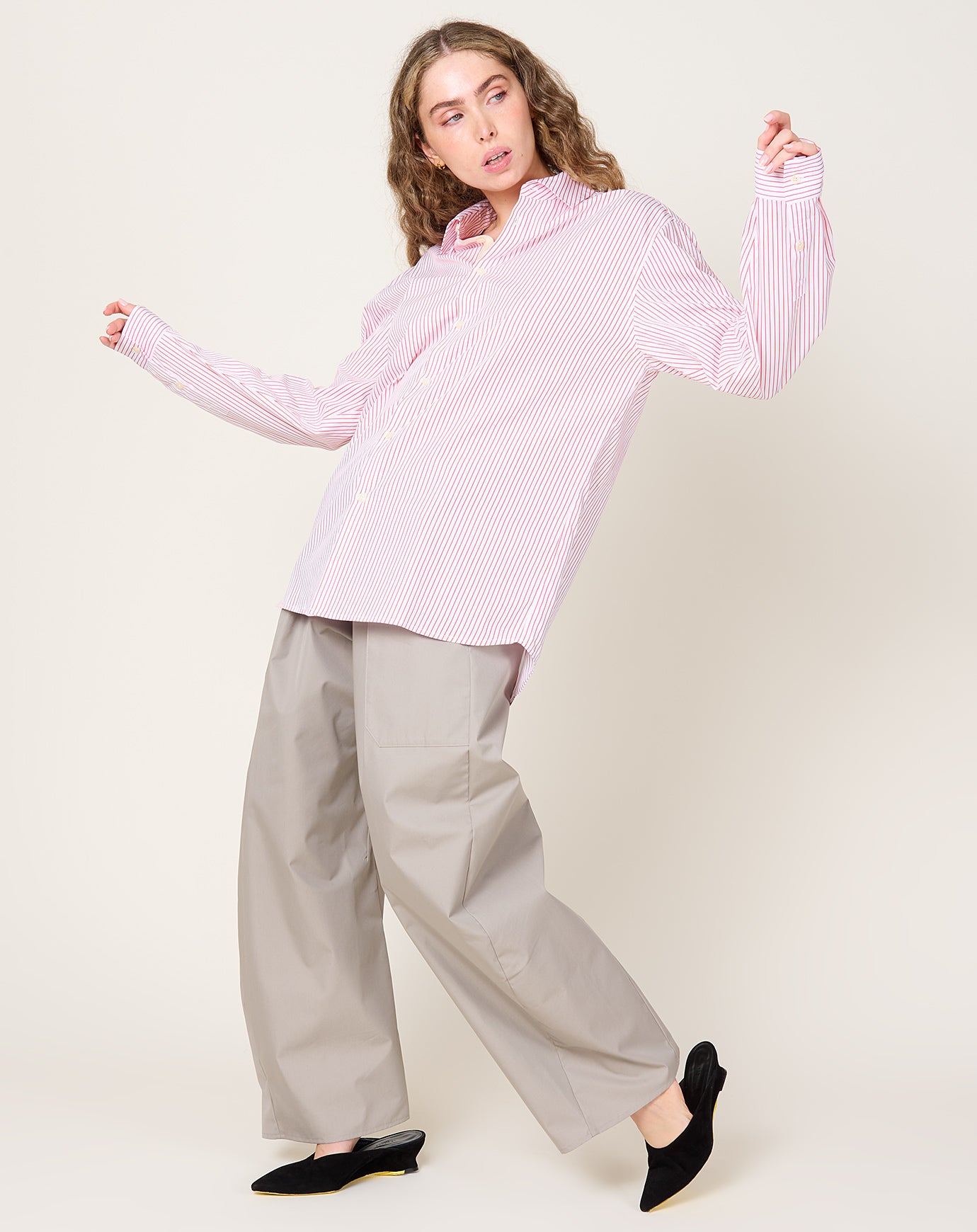 Kallmeyer Signature Button Down in Candy Stripe