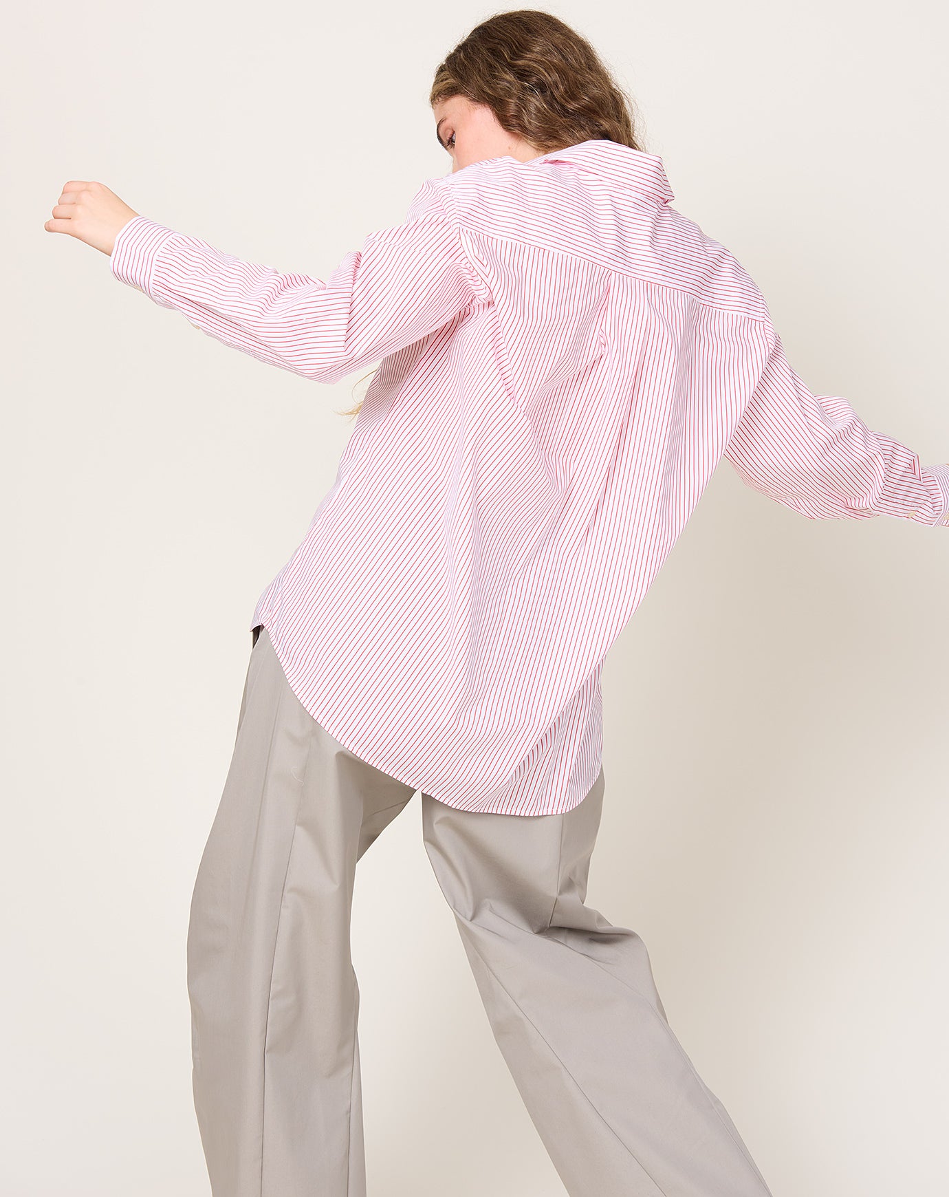 Kallmeyer Signature Button Down in Candy Stripe