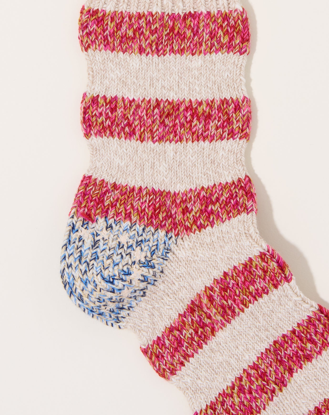 Kapital 56 Yarns Flag Stripe Socks in Pink
