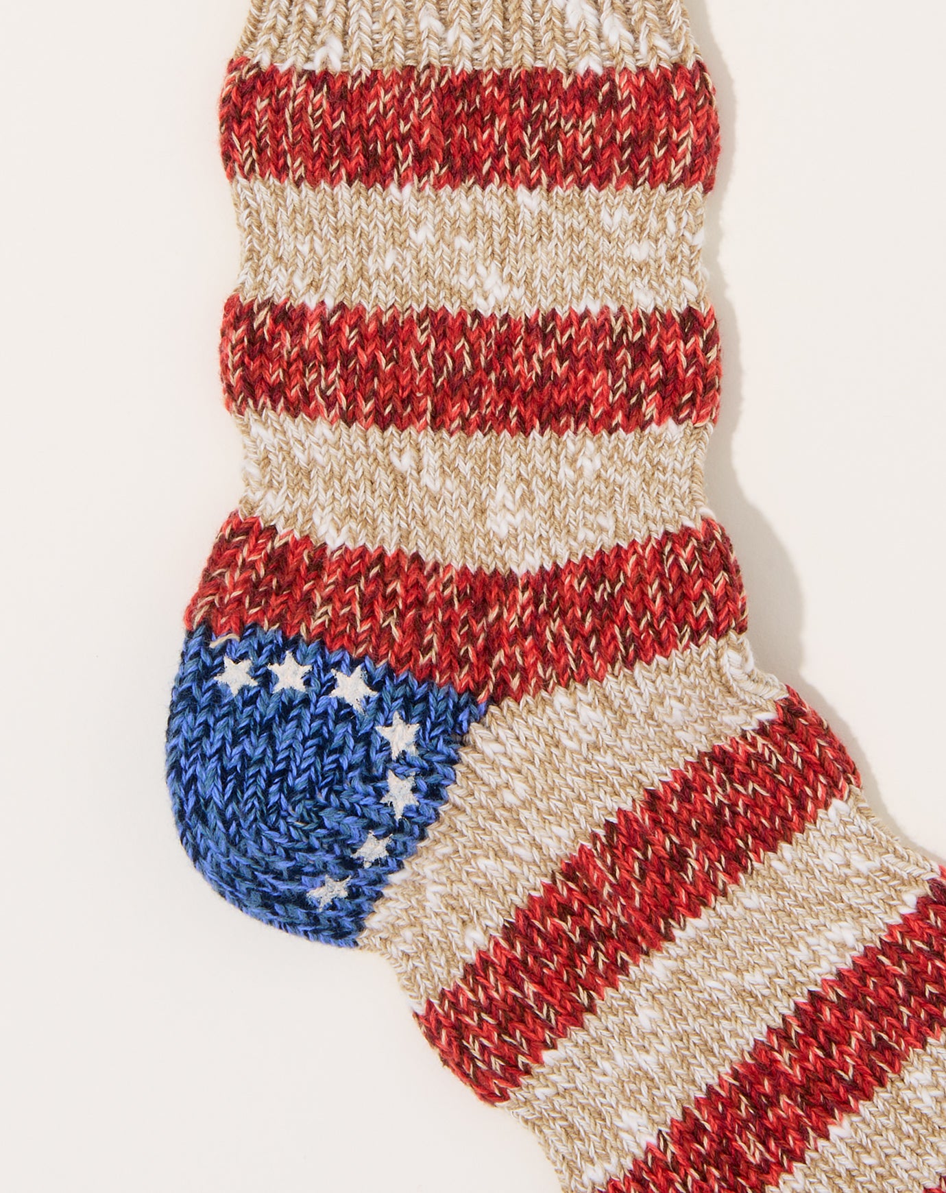 Kapital 56 Yarns Flag Stripe Socks in Red