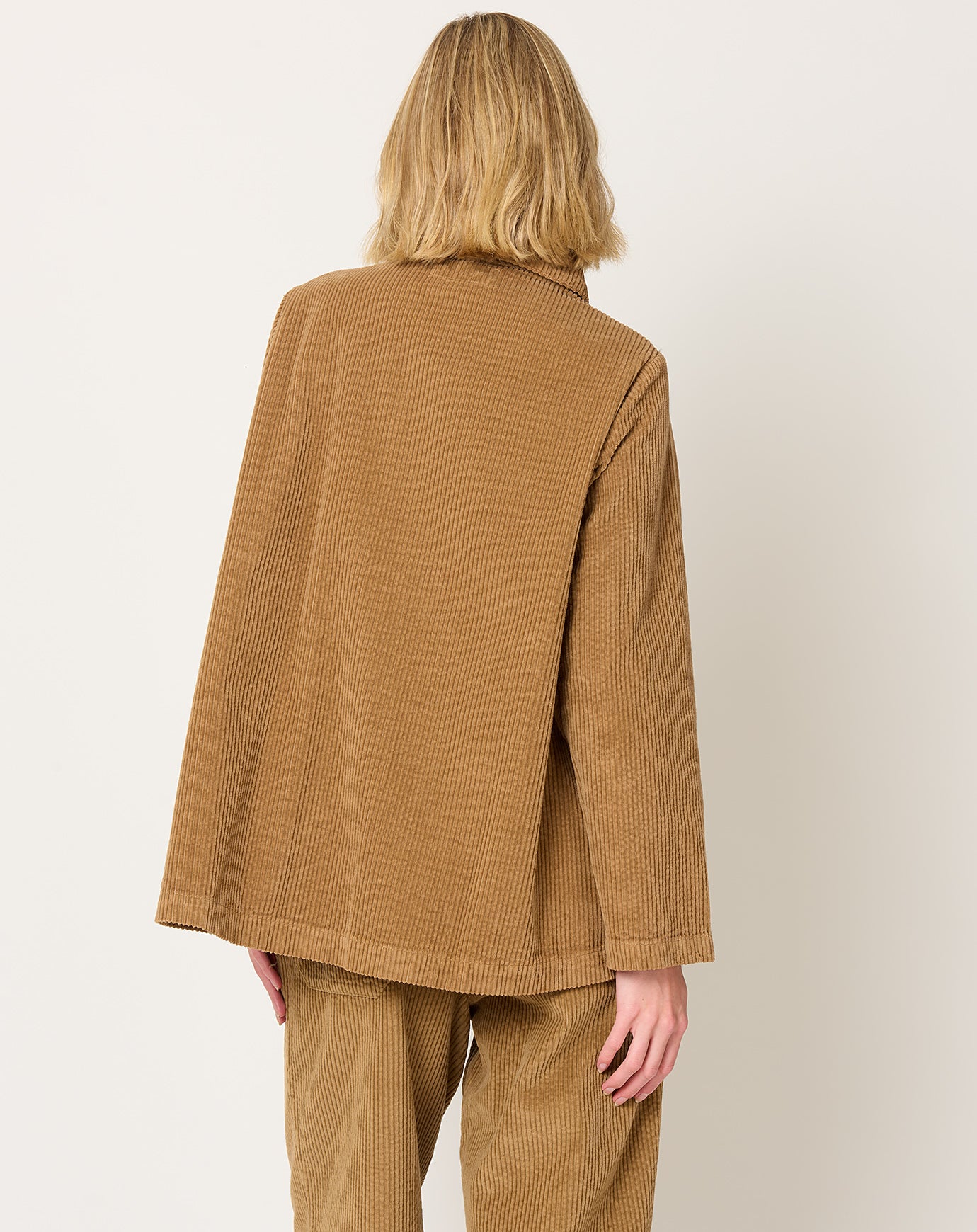 Labo.Art Joseph Corduroy Jacket in Camel